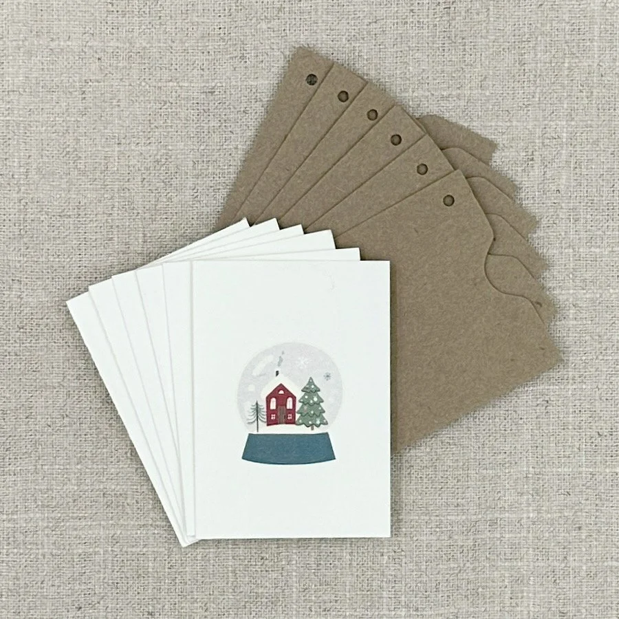 Mini Card Box 7036 Snow Globe