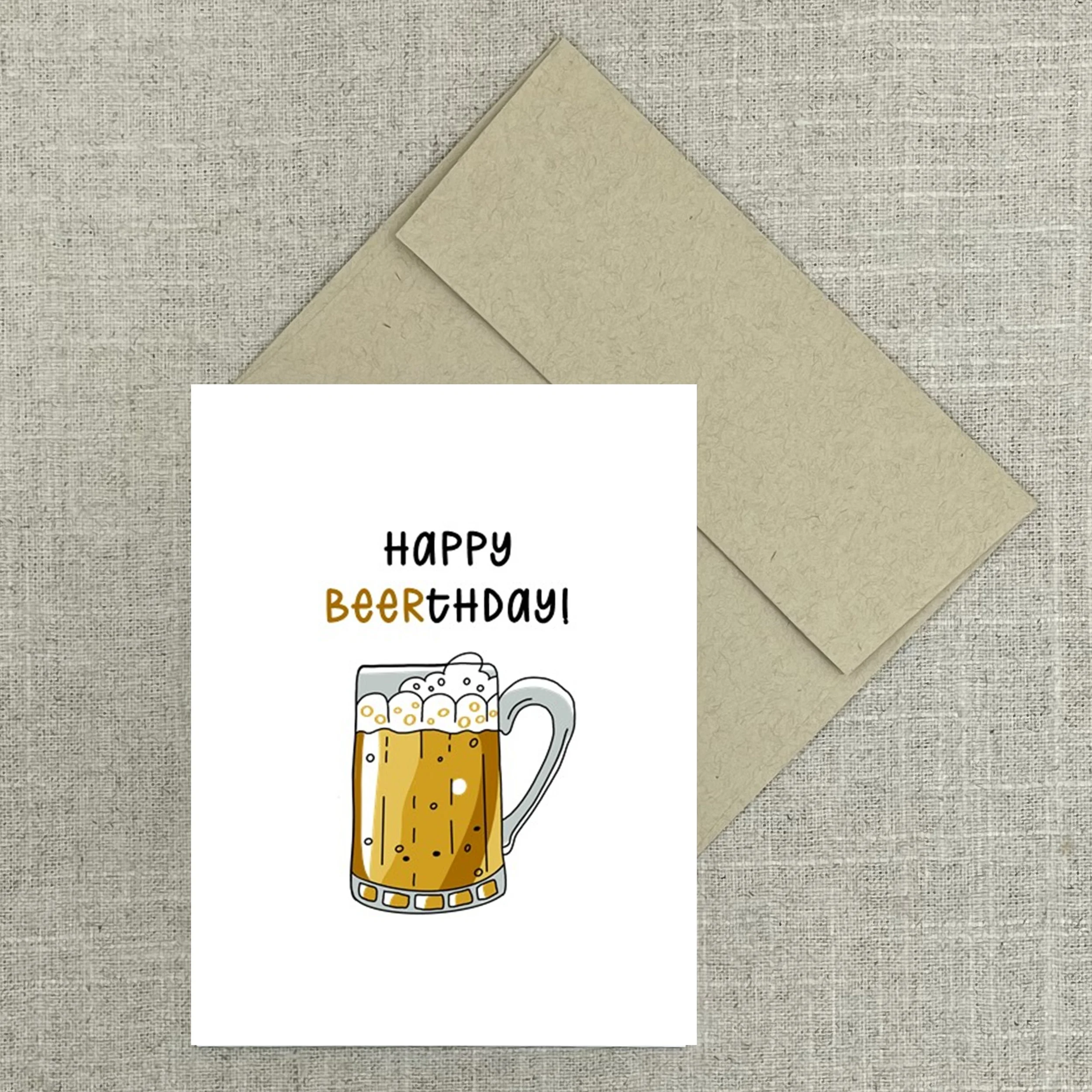 Greeting Card 2557 Happy BEERthday