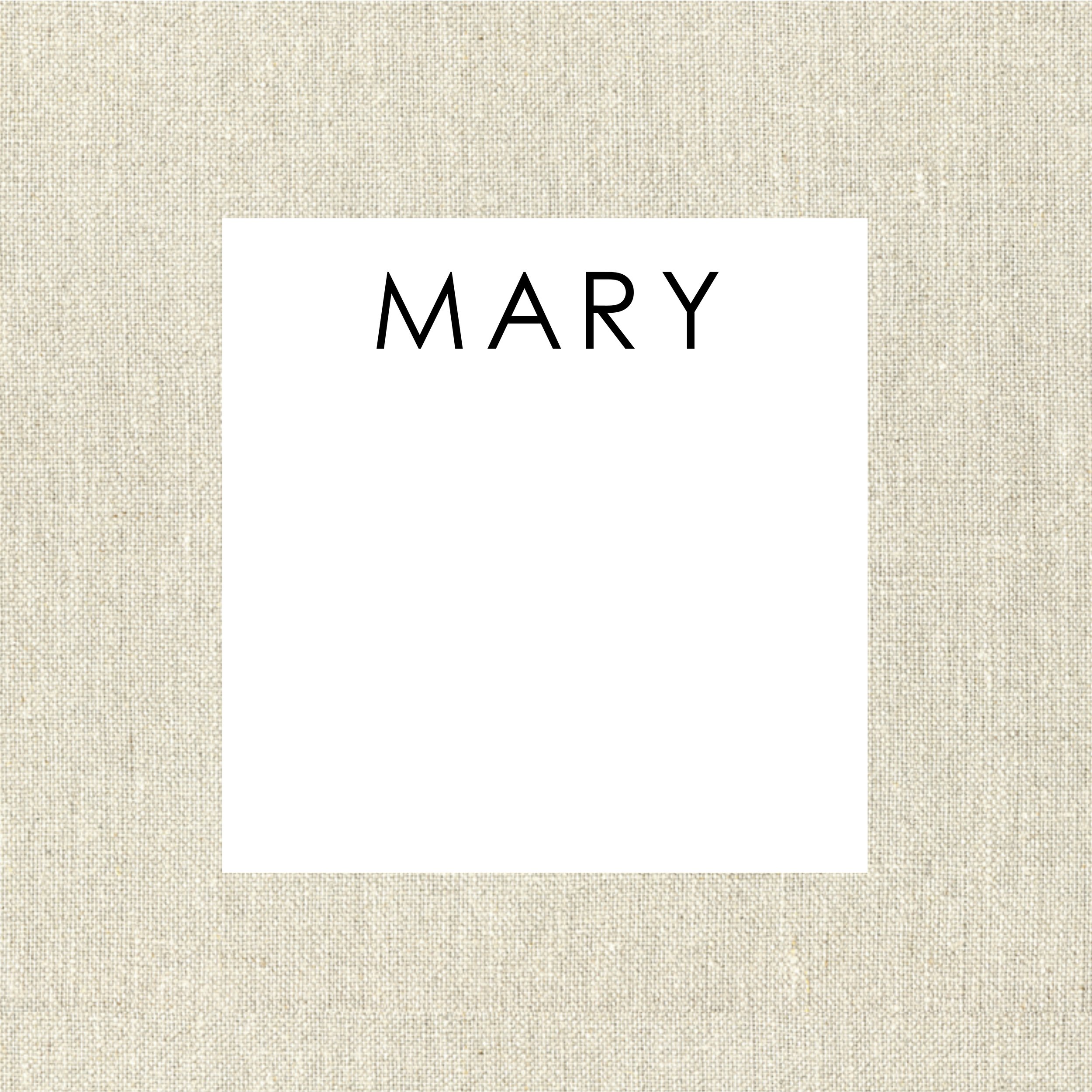 Note Pad 3518 White Square