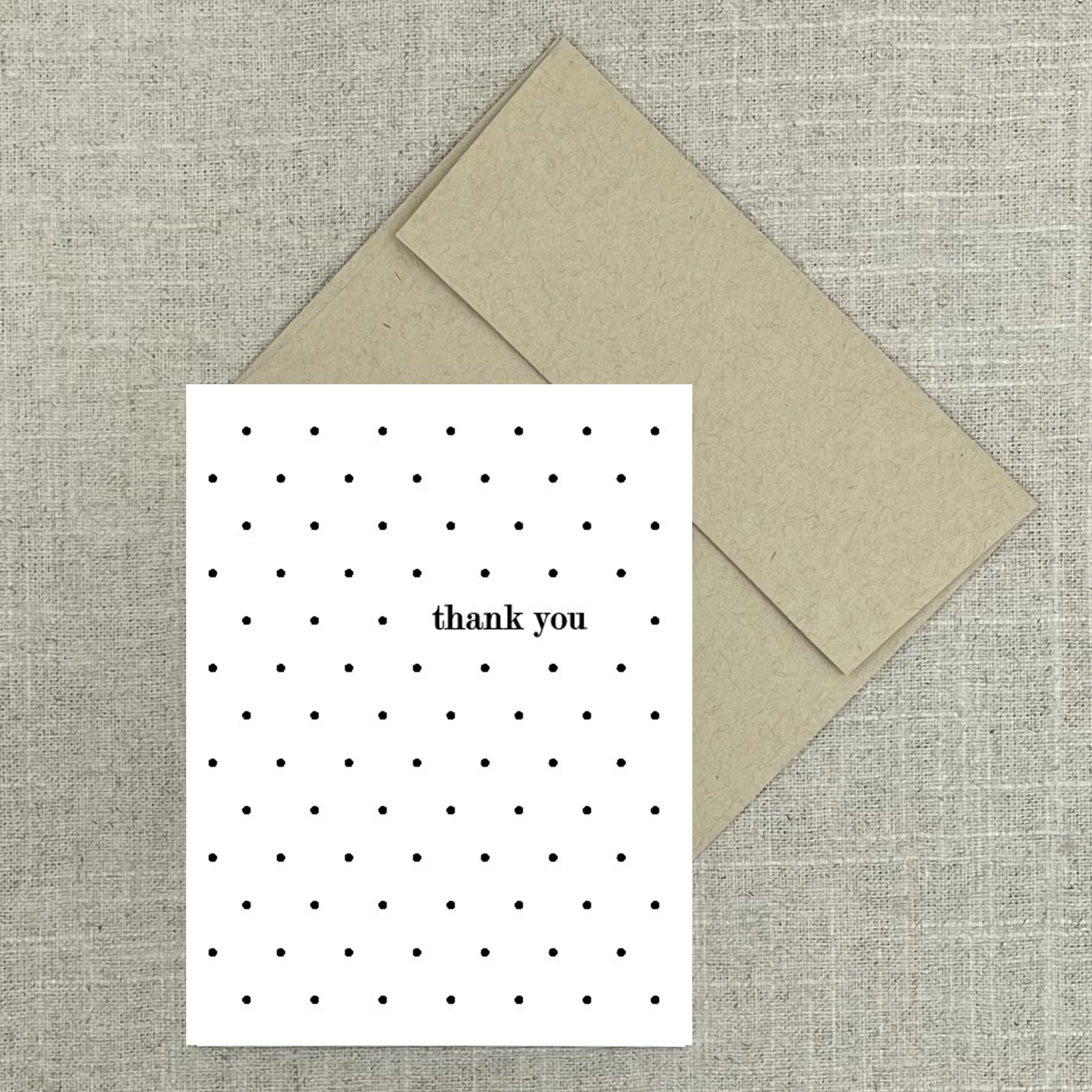 Greeting Card 2960 Dot Thank You