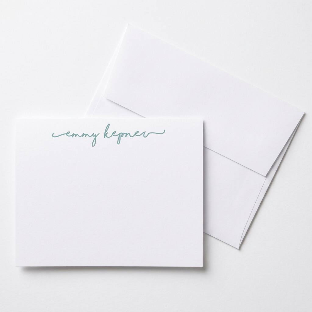 Flat Panel 1007 Blue Script