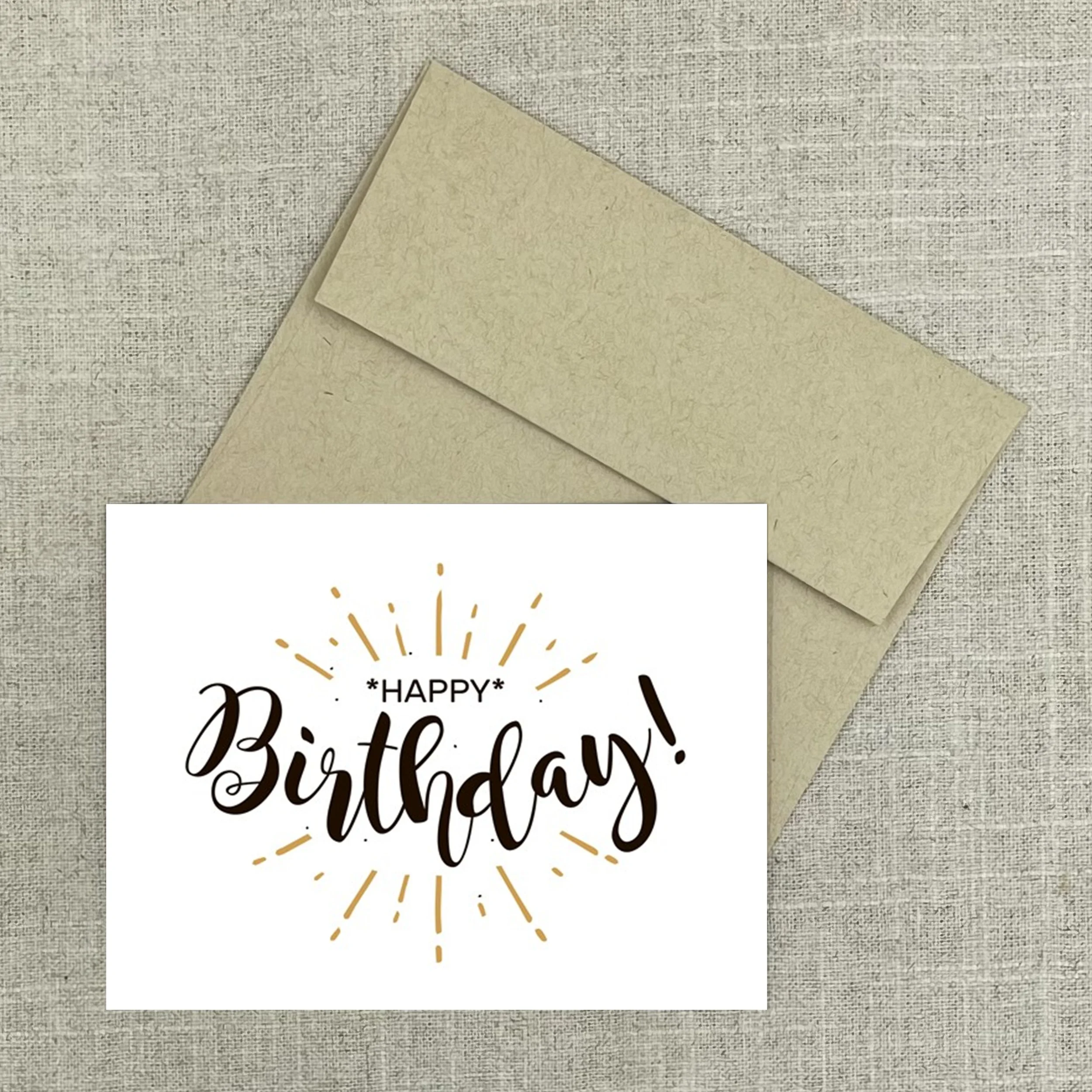 Greeting Card 2339 Happy Birthday Burst