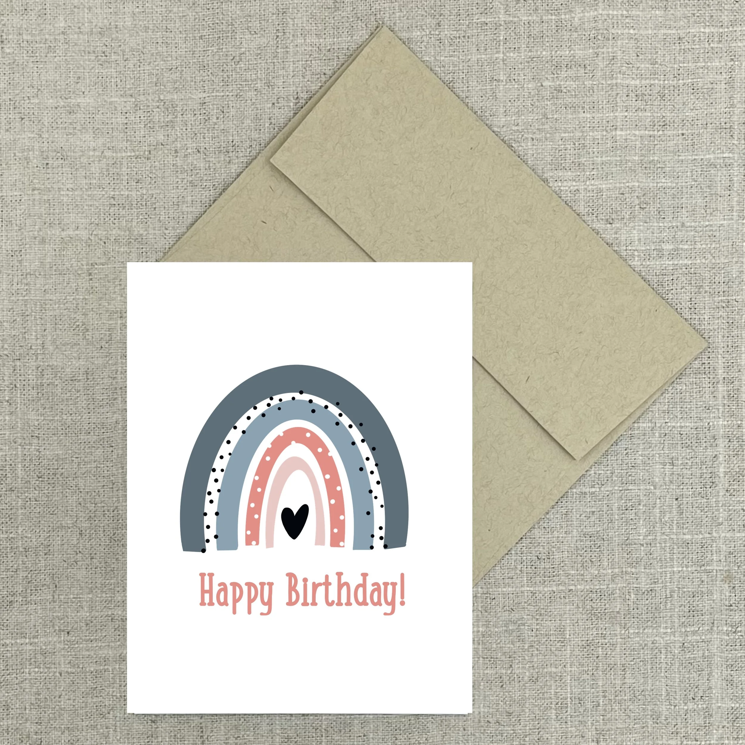 Greeting Card 2982 Rainbow Happy Birthday