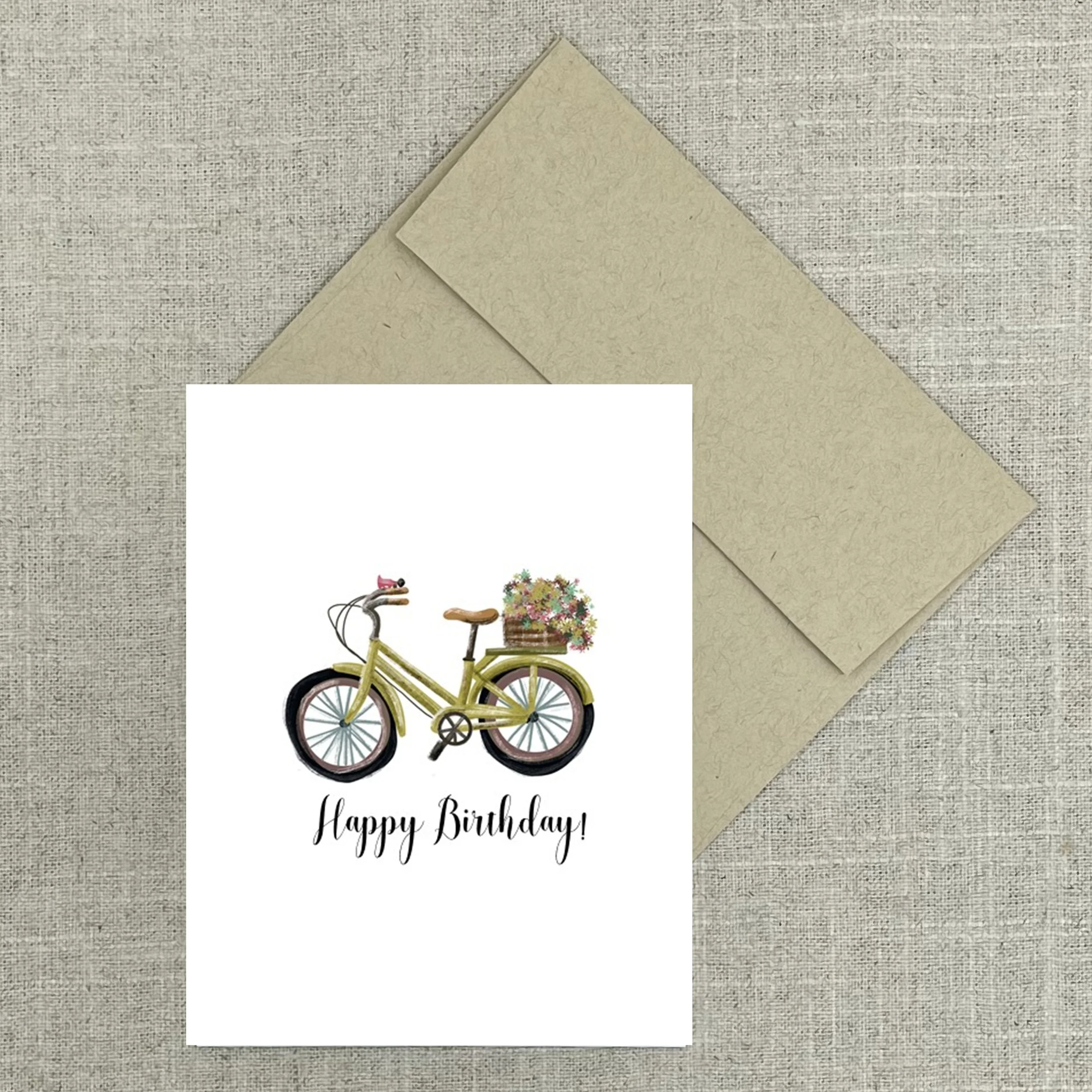 Greeting Card 2991 Bike Happy Birthday