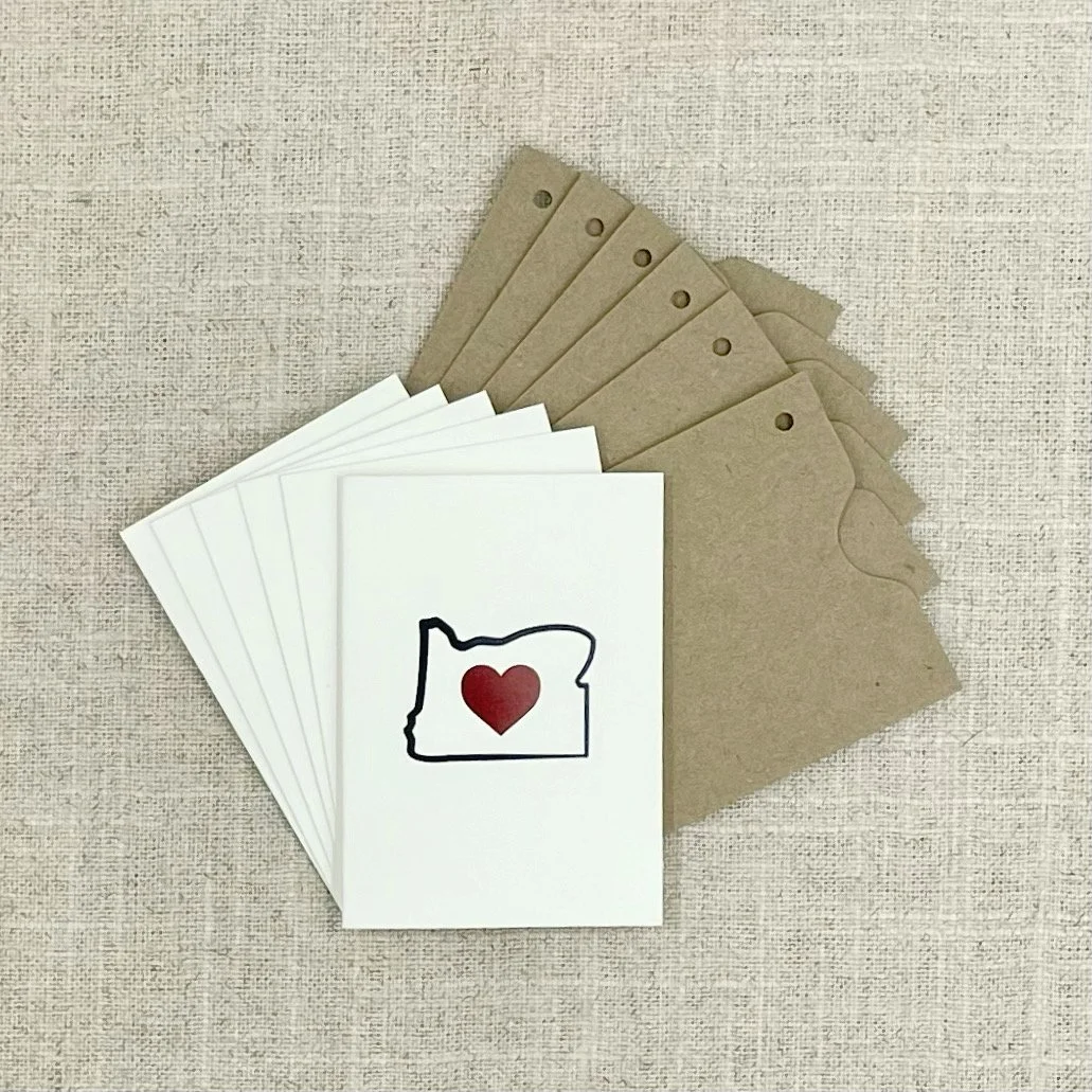 Mini Card 7035 Oregon (6 cards/envelopes)