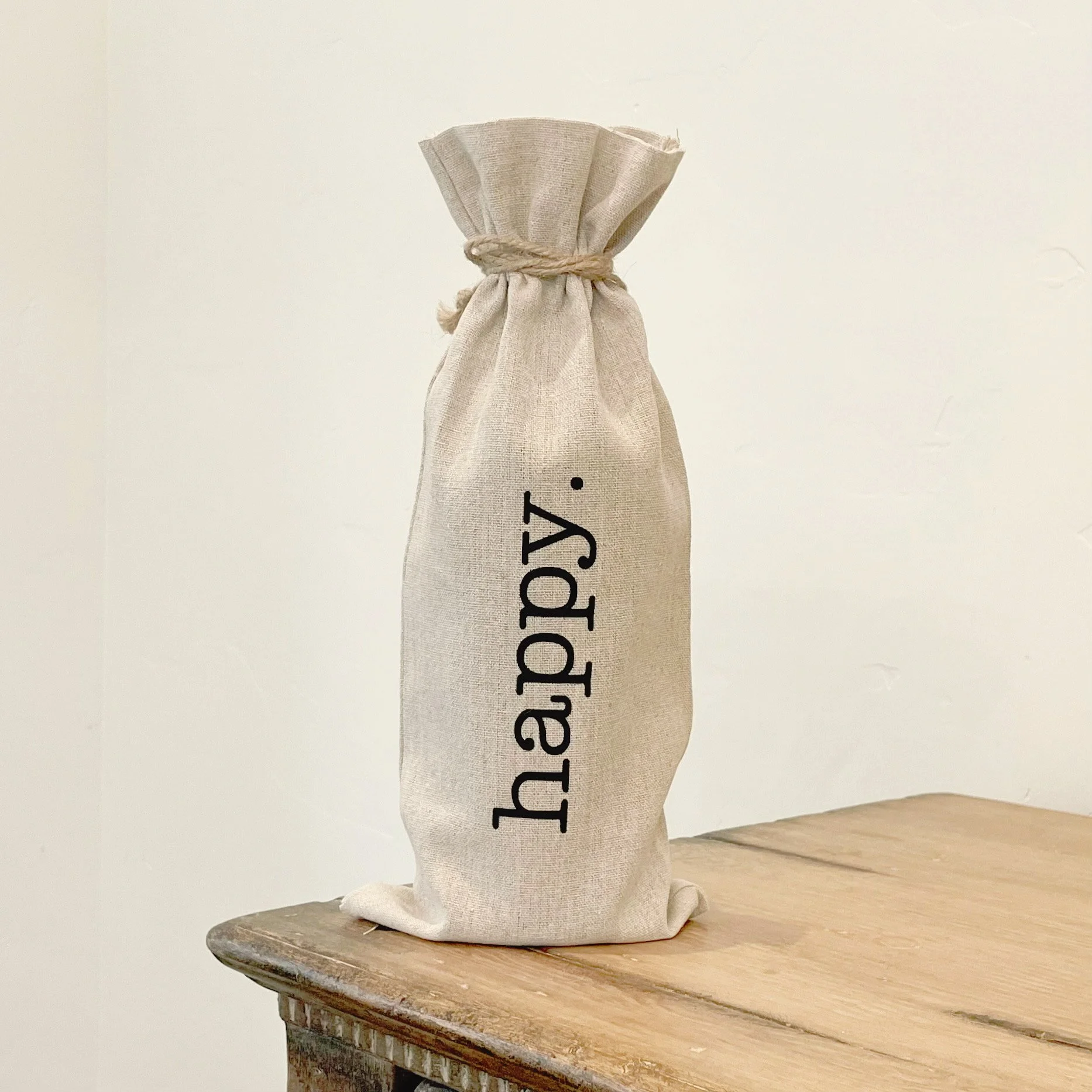 Linen Bag 7580 Happy