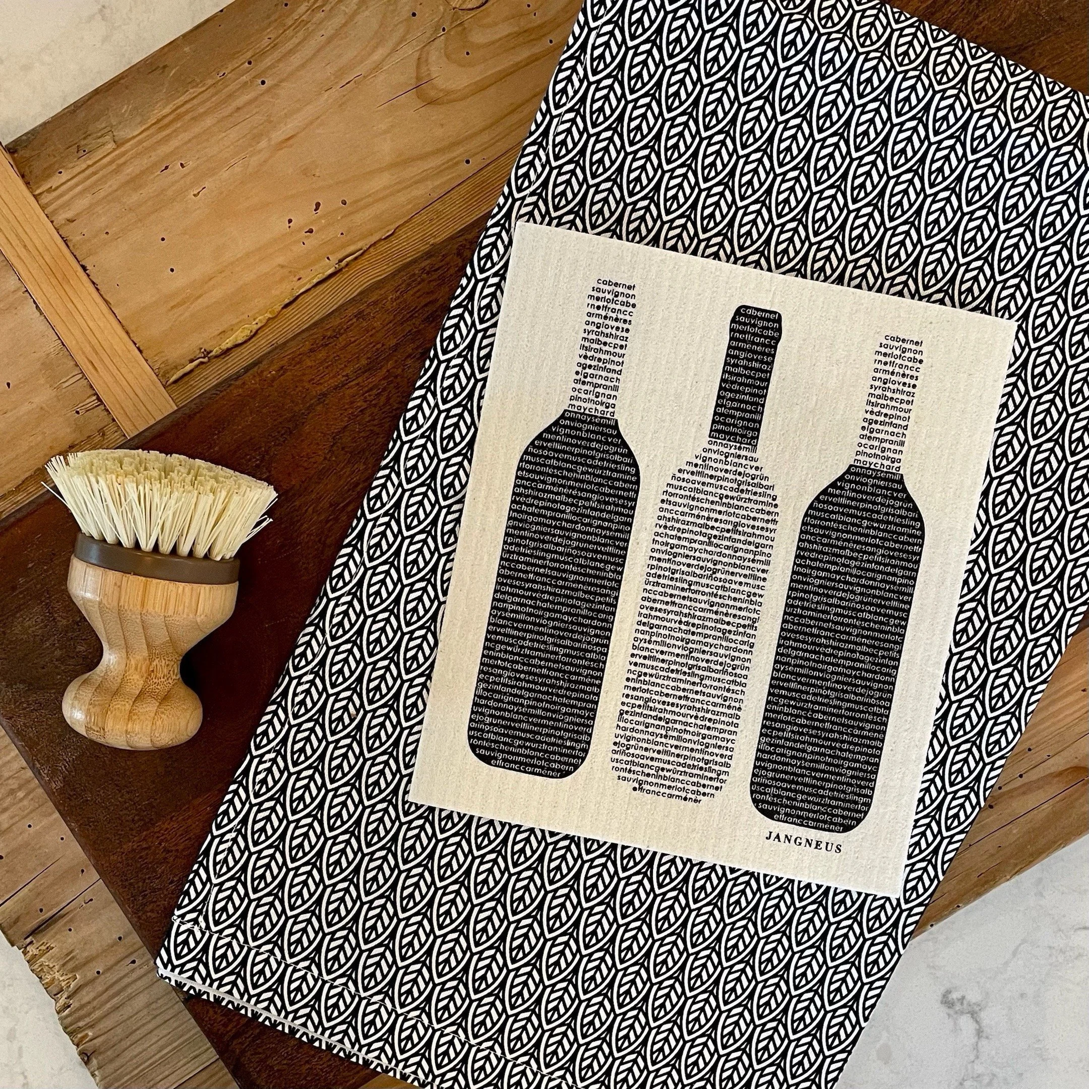 Swedish Tea Towel & 2 Dish Towels