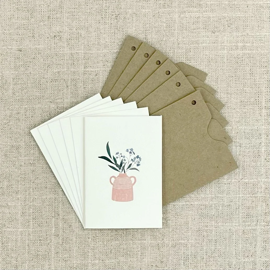 Mini Card Box 7115 Jug of Flowers