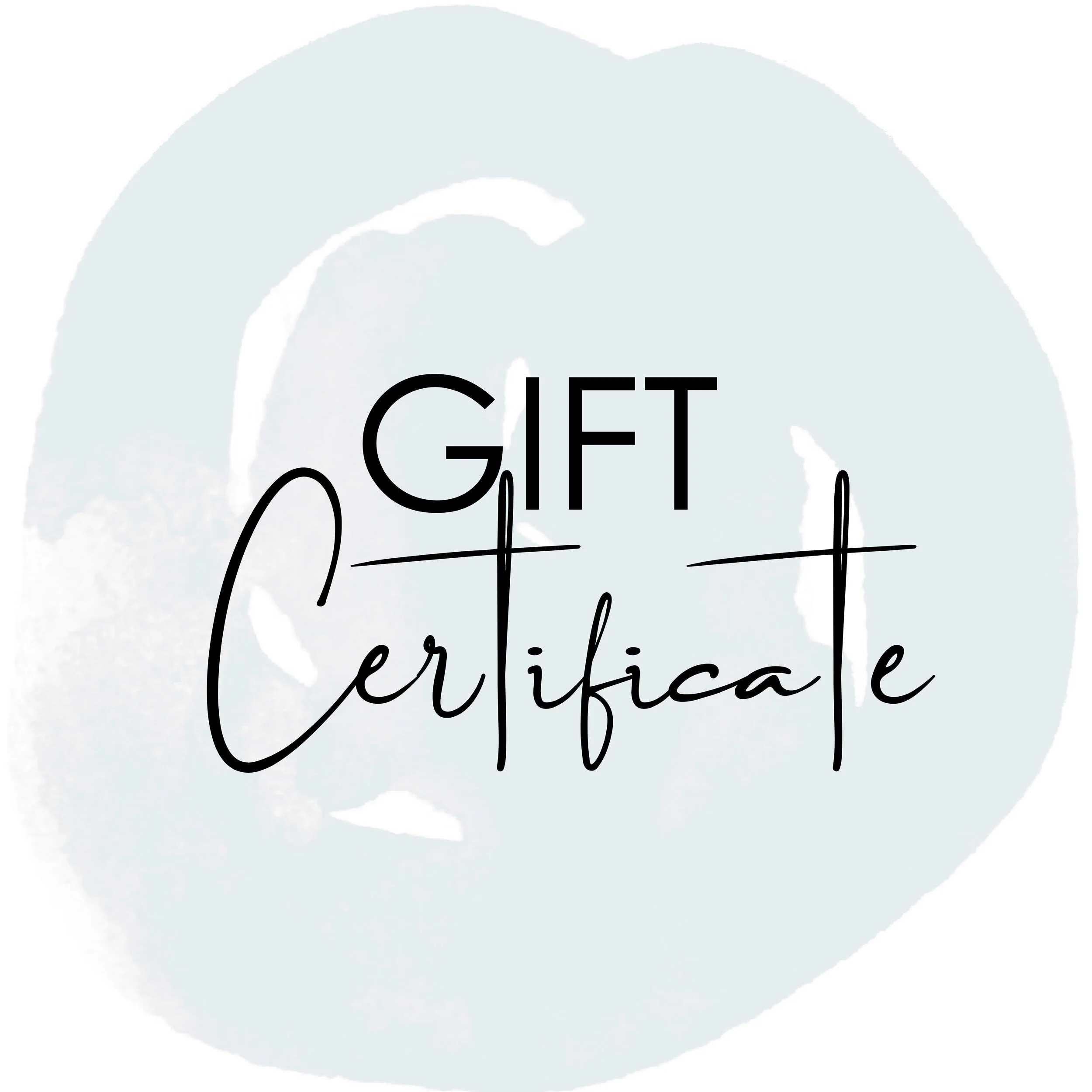 Gift Certificate