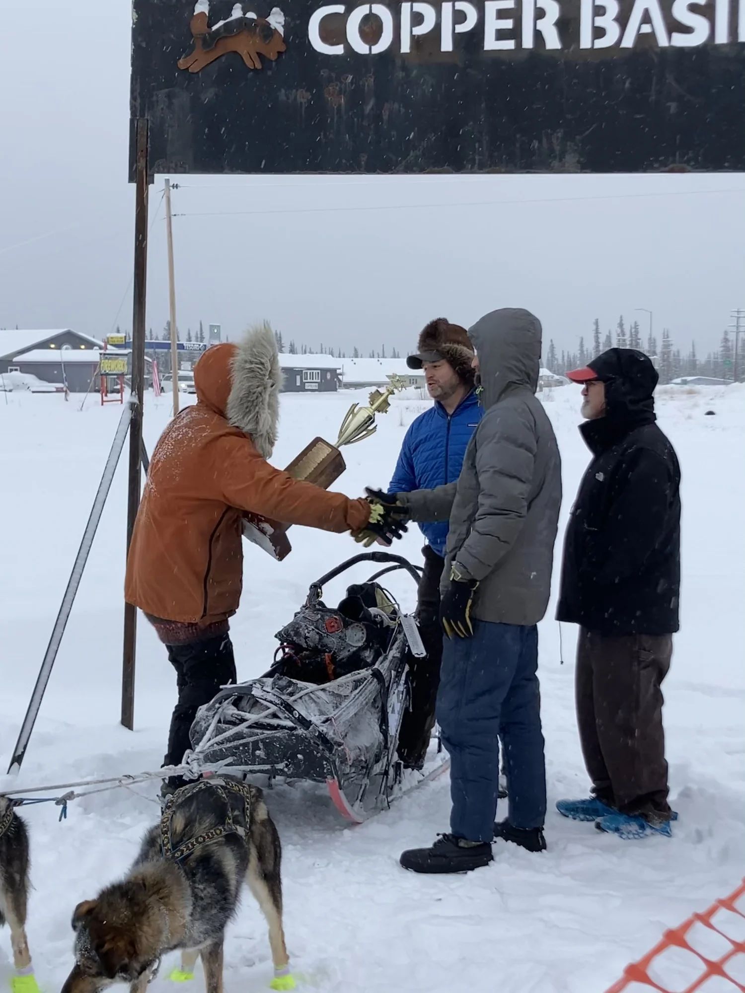 Finish Line Fun at the Copper Basin 300 — Copper River Record