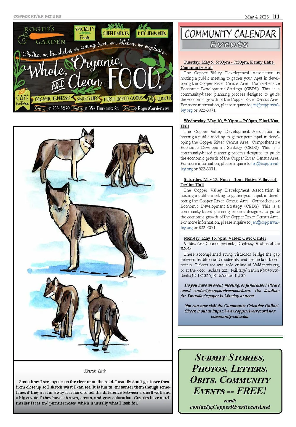 May 4, 2023 — Copper River Record