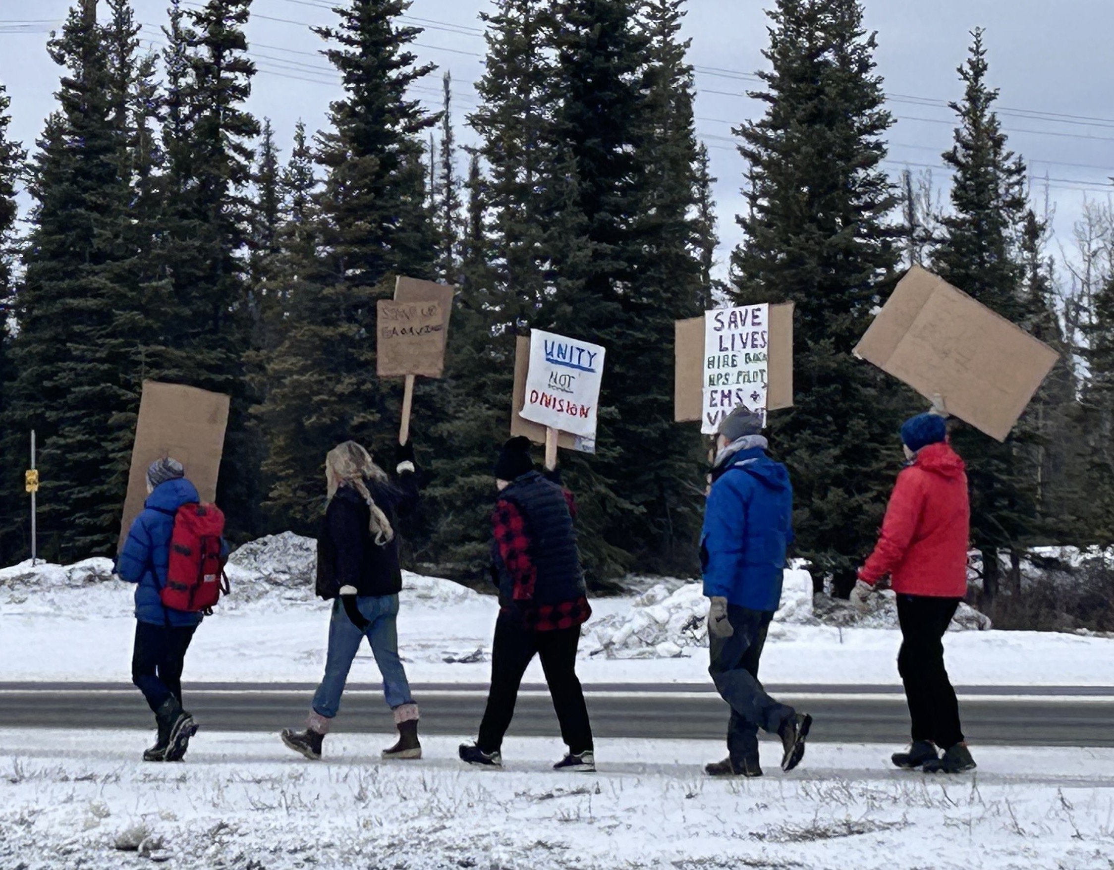 Glennallen Rally Against Federal Cuts