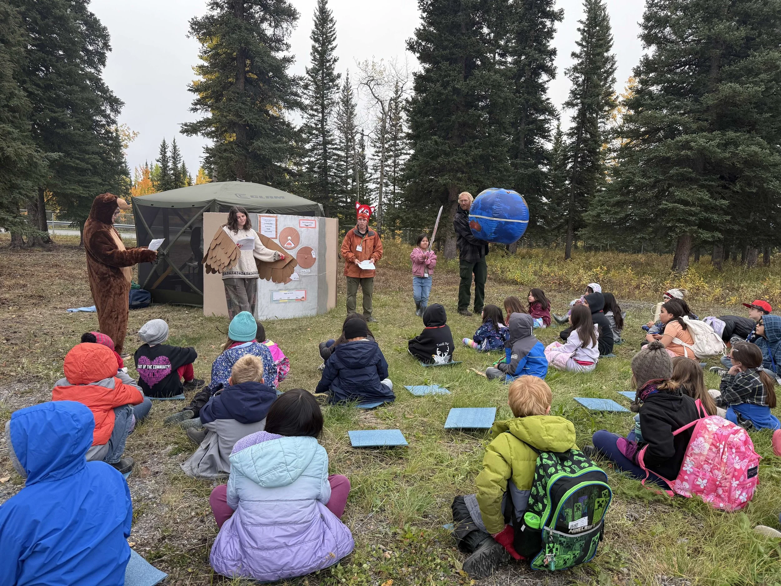 Students Celebrate Changing Seasons with Outdoor Educational Activities