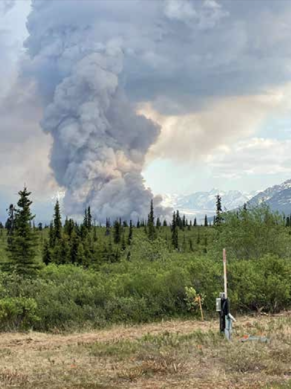 Three Active Fires in Copper Basin