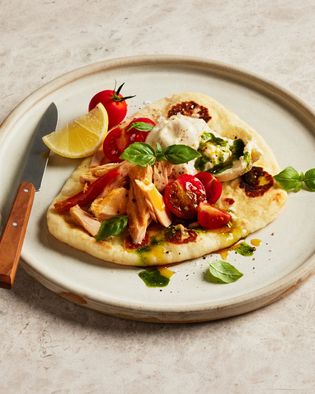Styled Food Photography for Walkers Tuna by April Gillies Photography studio