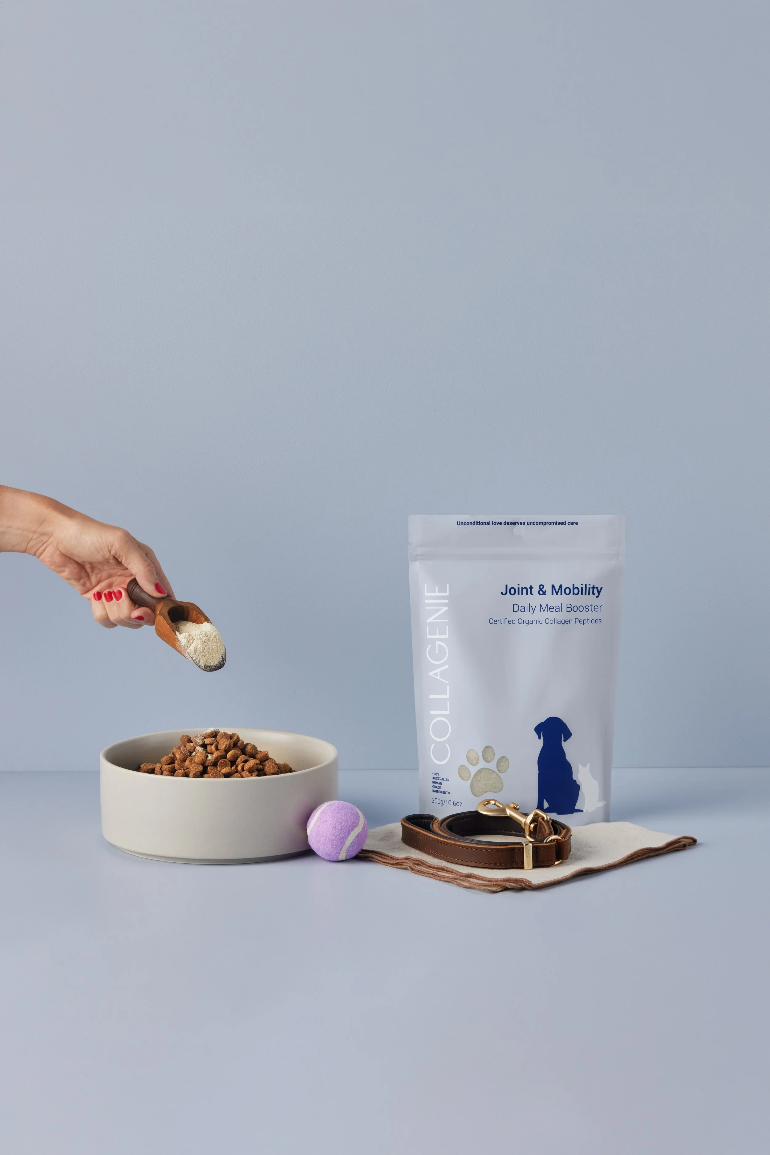 Styled Product Photography for Collagenie by April Gillies Photography studio