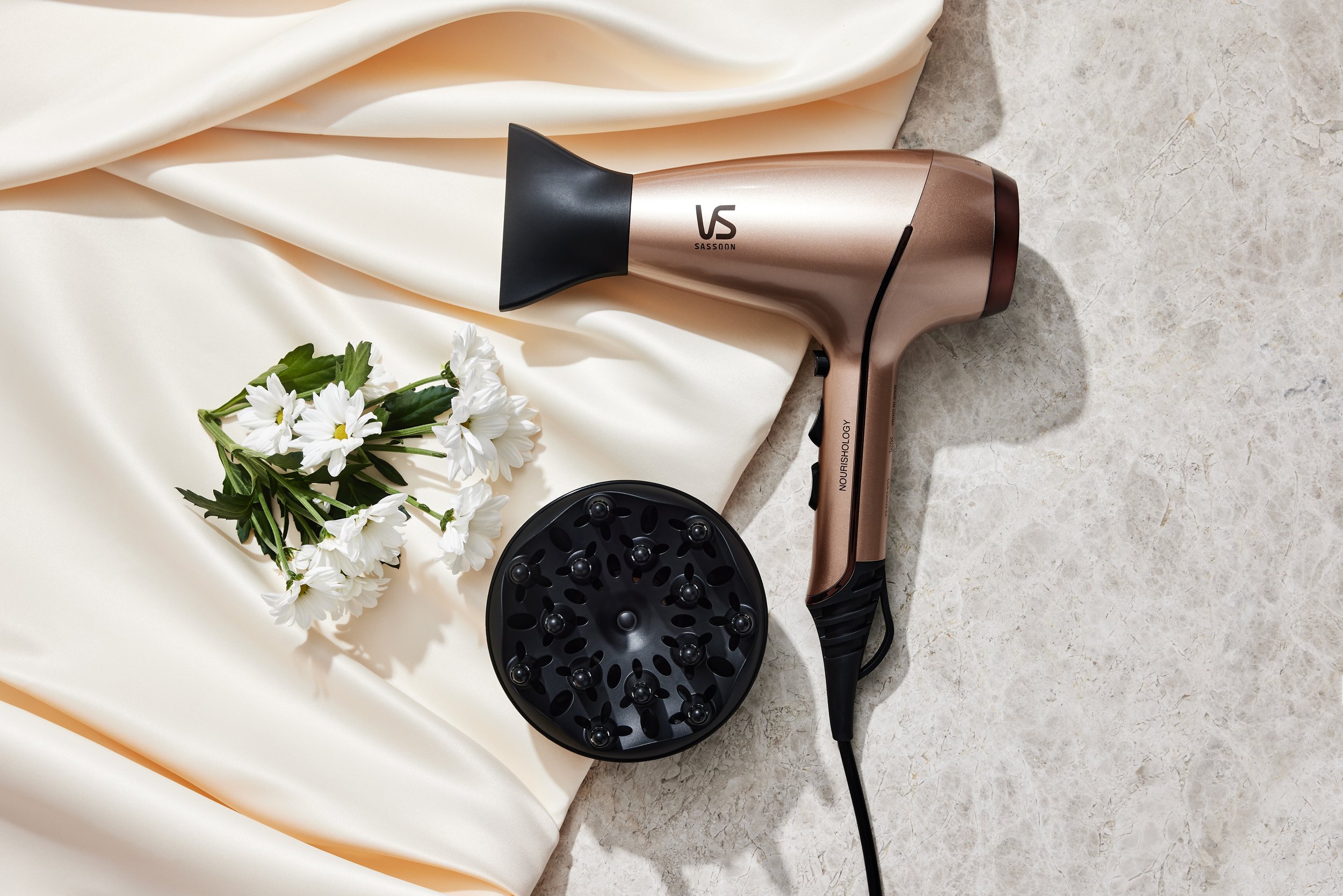 Creative Product Photography for VS Sassoon by April Gillies Photography Studio