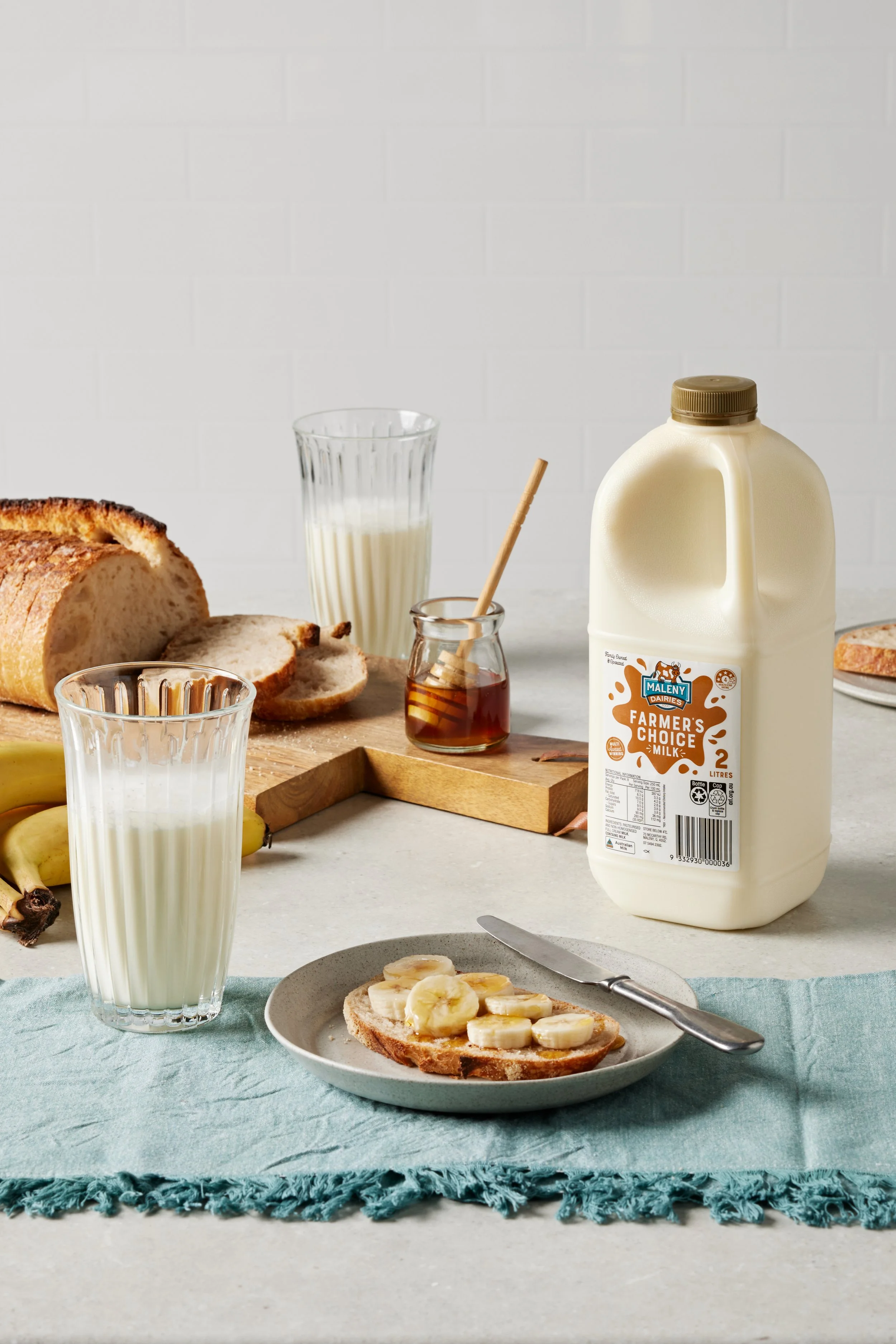 Styled Product Food Photography for Maleny Dairies by April Gillies Photography Studio