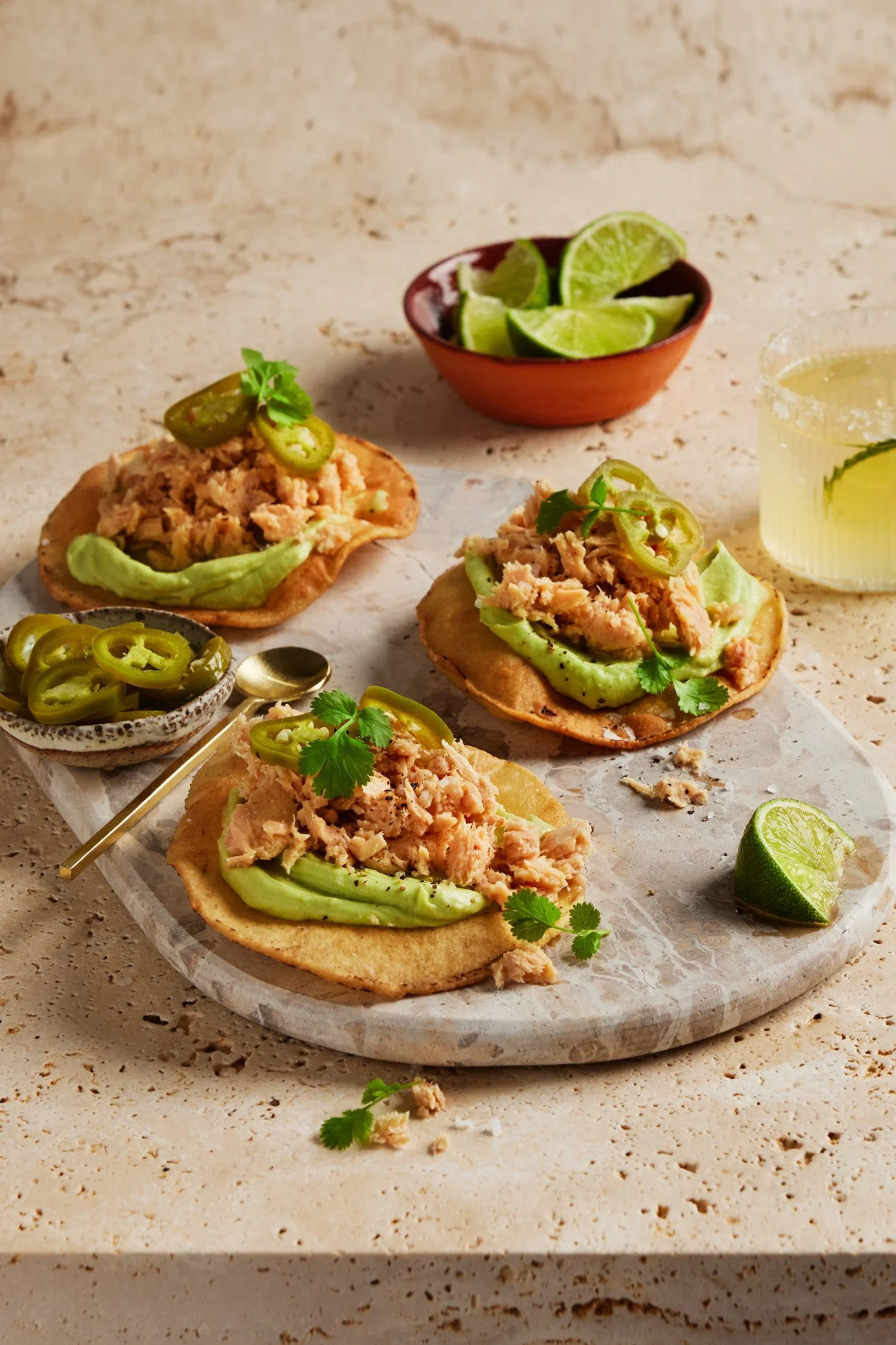 Styled Food Photography for Walkers Tuna by April Gillies Photography studio