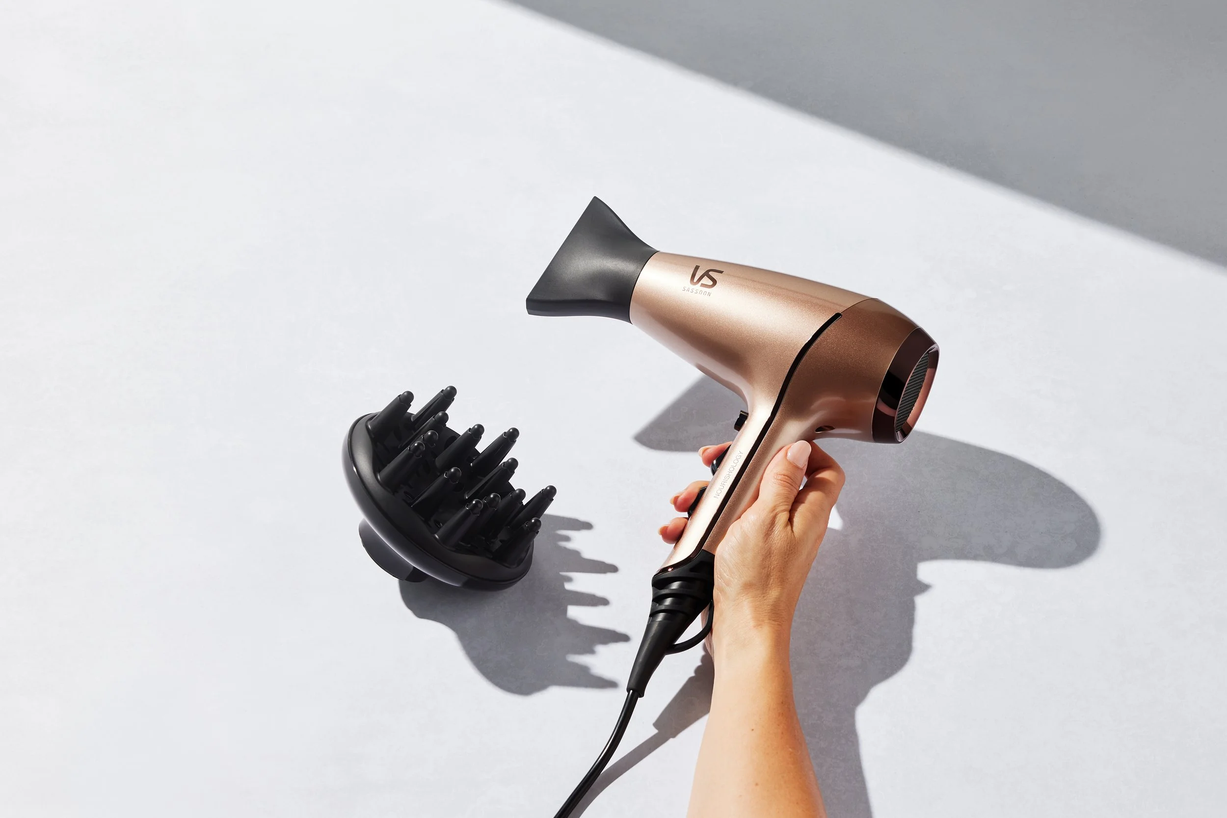Creative Product Photography for VS Sassoon by April Gillies Photography Studio