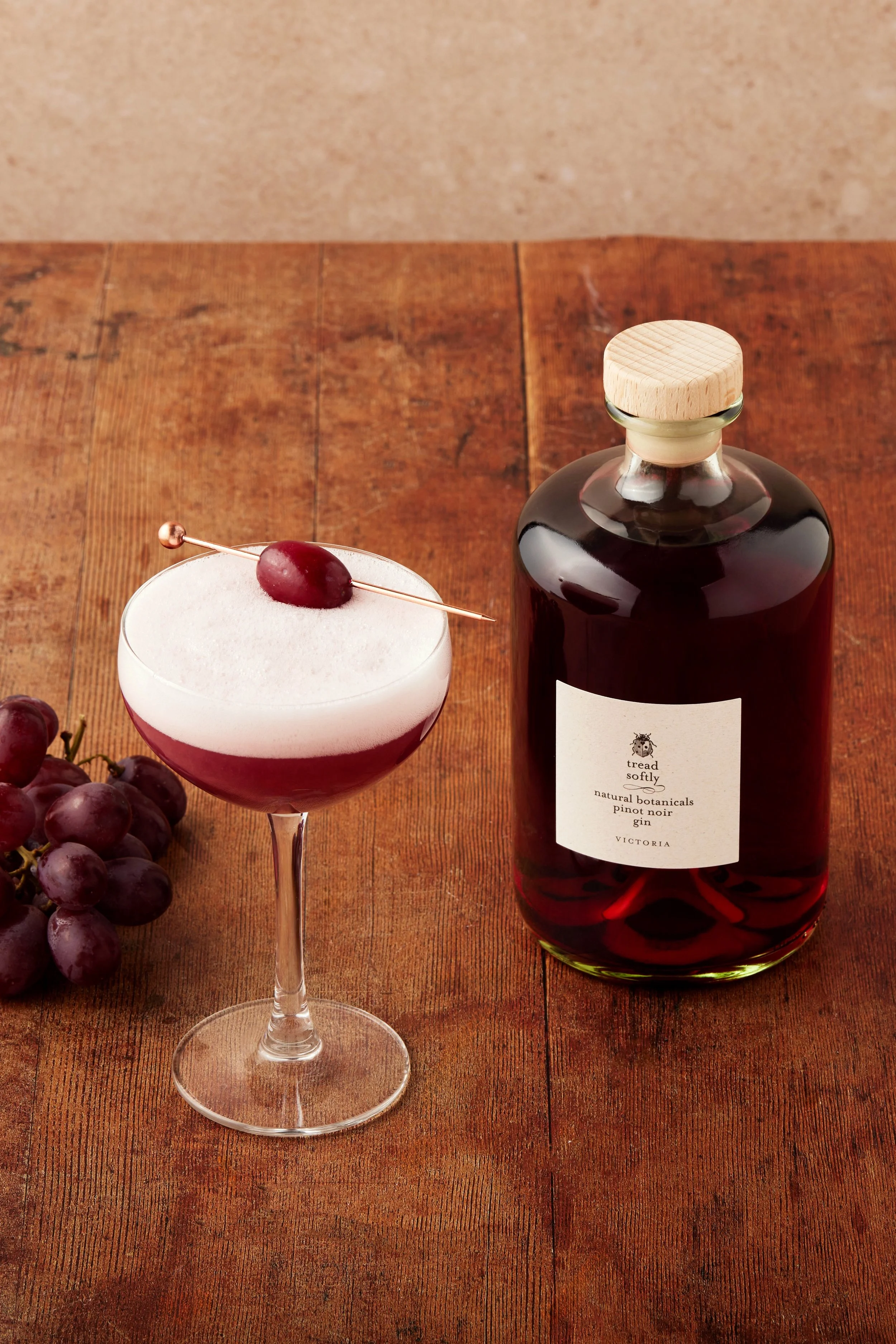 Creative Product Photography for Tread Softly by Fourth Wave Wine by April Gillies Photography Studio