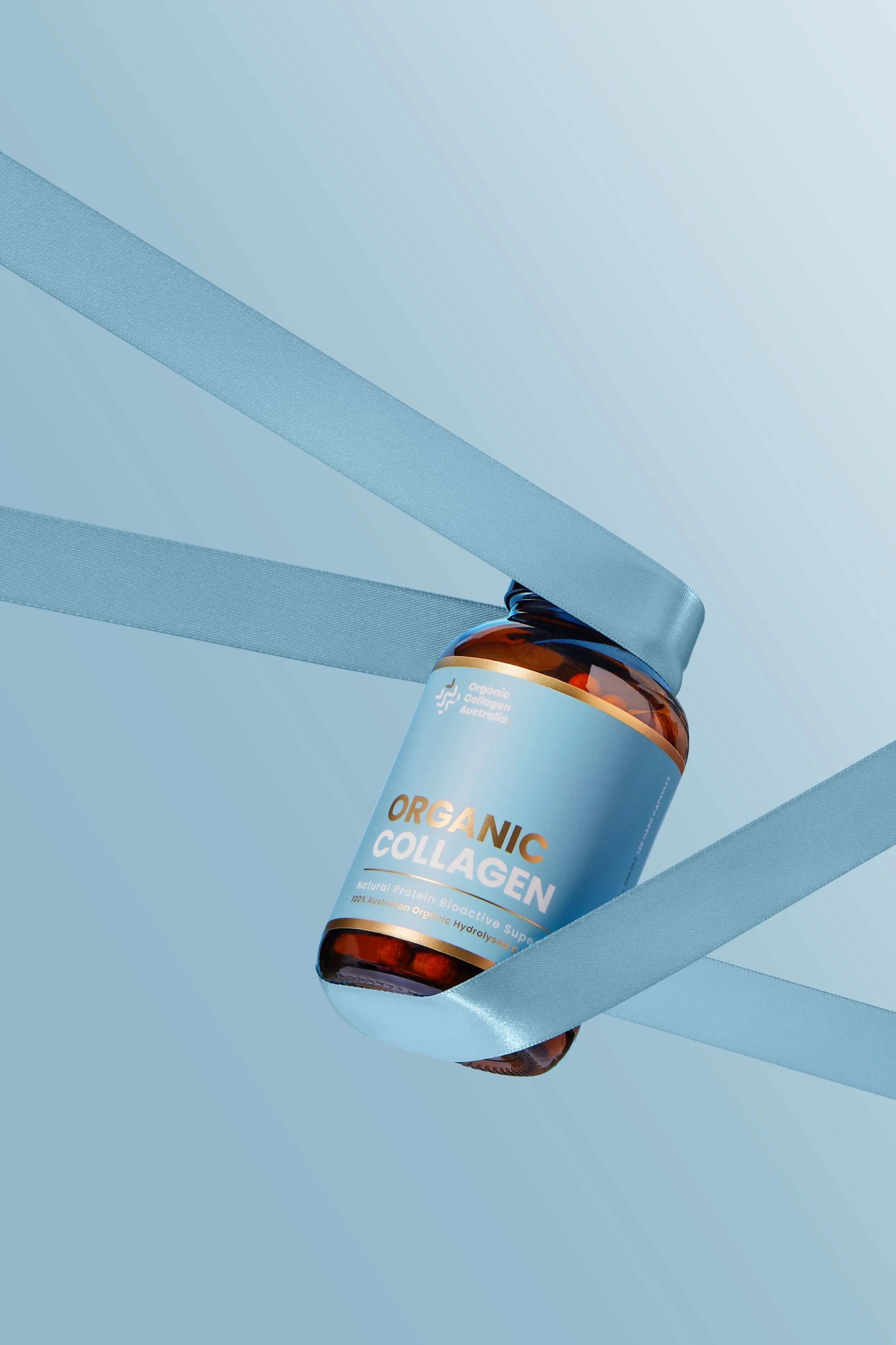 Creative Product Photography for Organic Collagen Australia by April Gillies Photography Studio