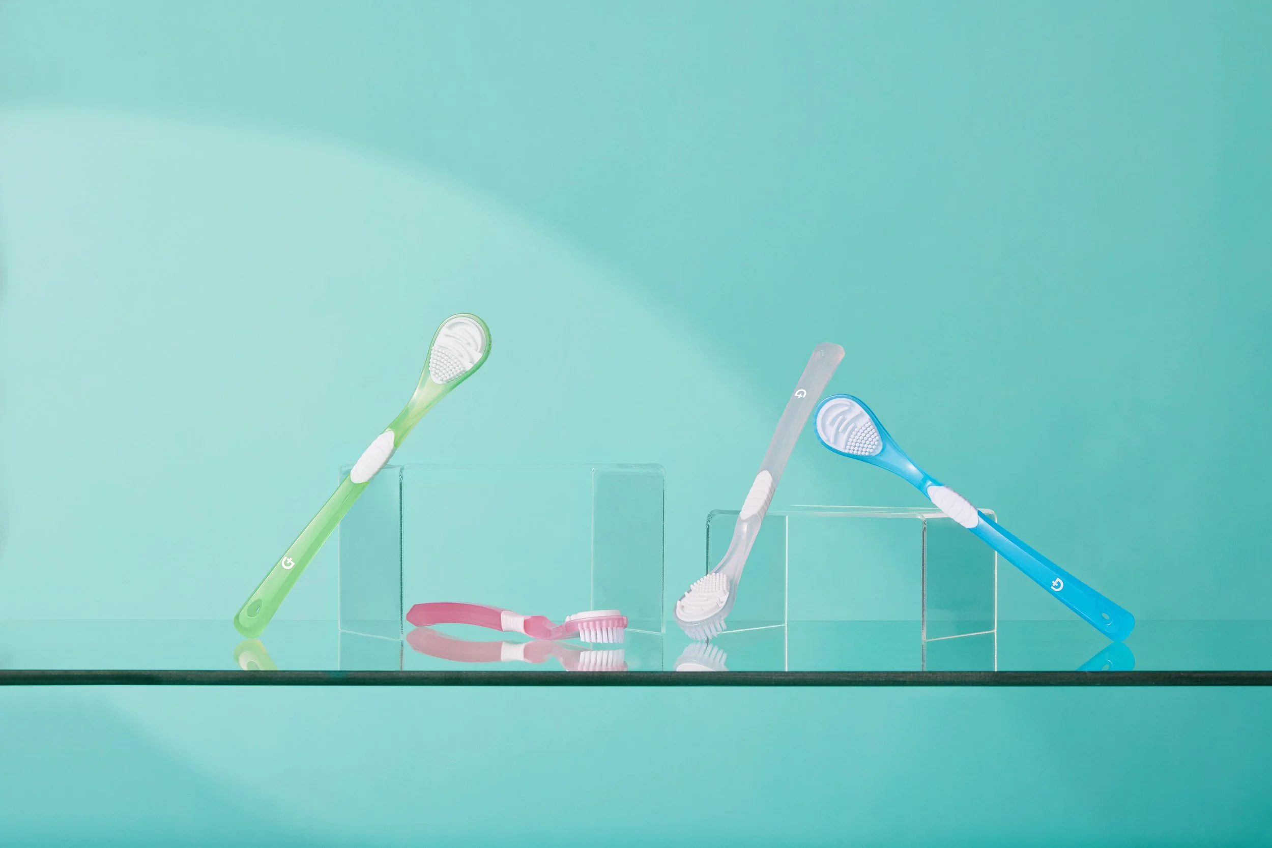 Creative Product Photography for Mouthcare+ by April Gillies Photography Studio