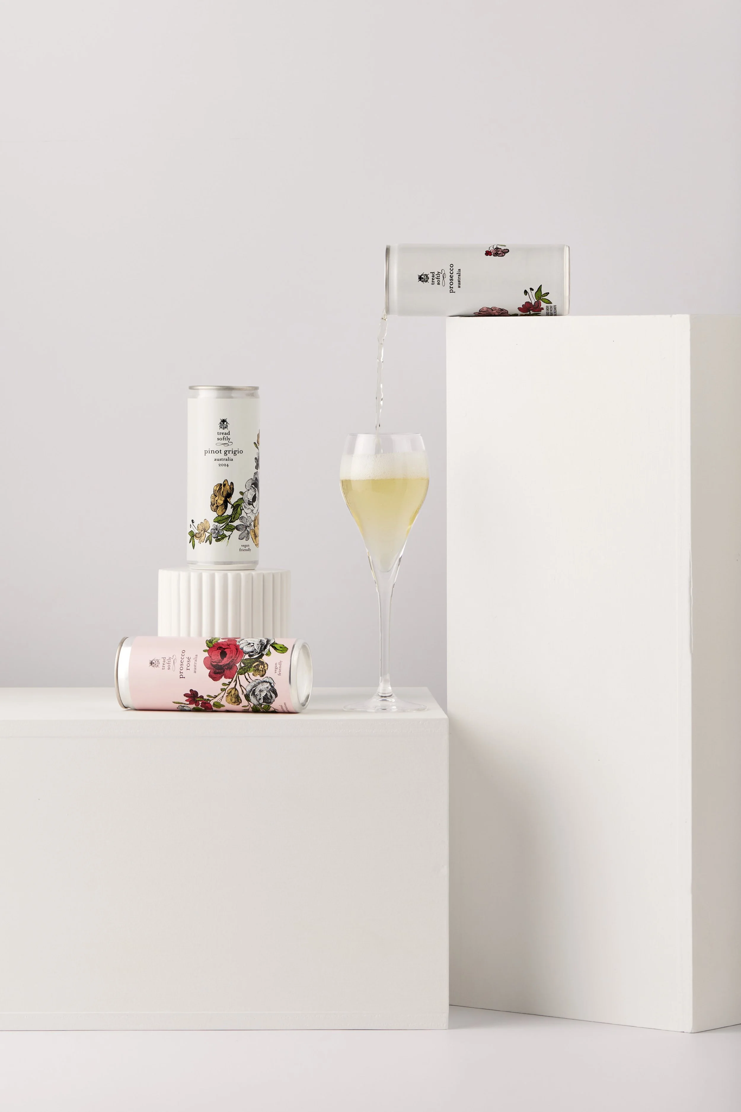 Creative Product Photography for Tread Softly by Fourth Wave Wine by April Gillies Photography Studio