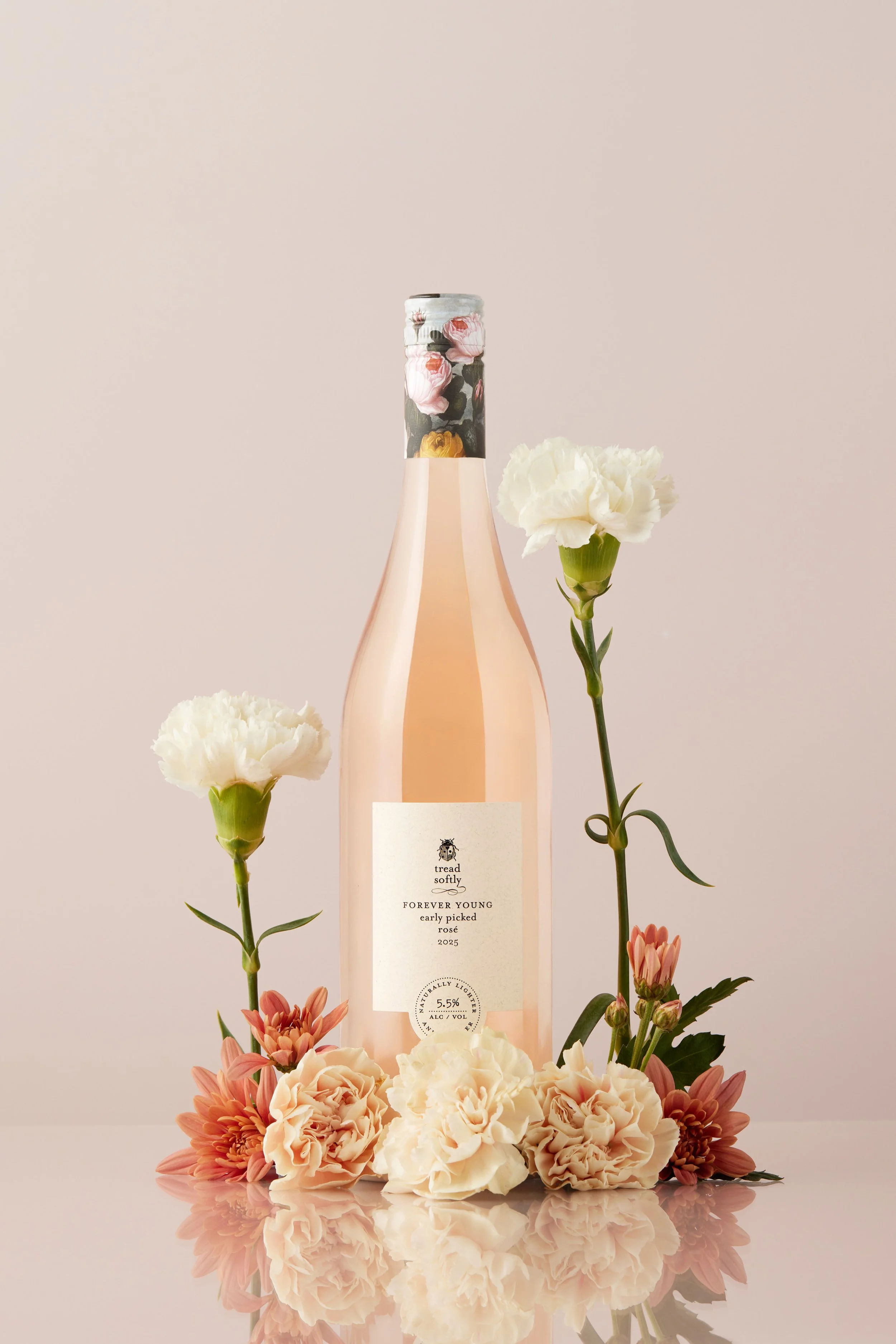 Creative Product Photography for Tread Softly by Fourth Wave Wine by April Gillies Photography Studio