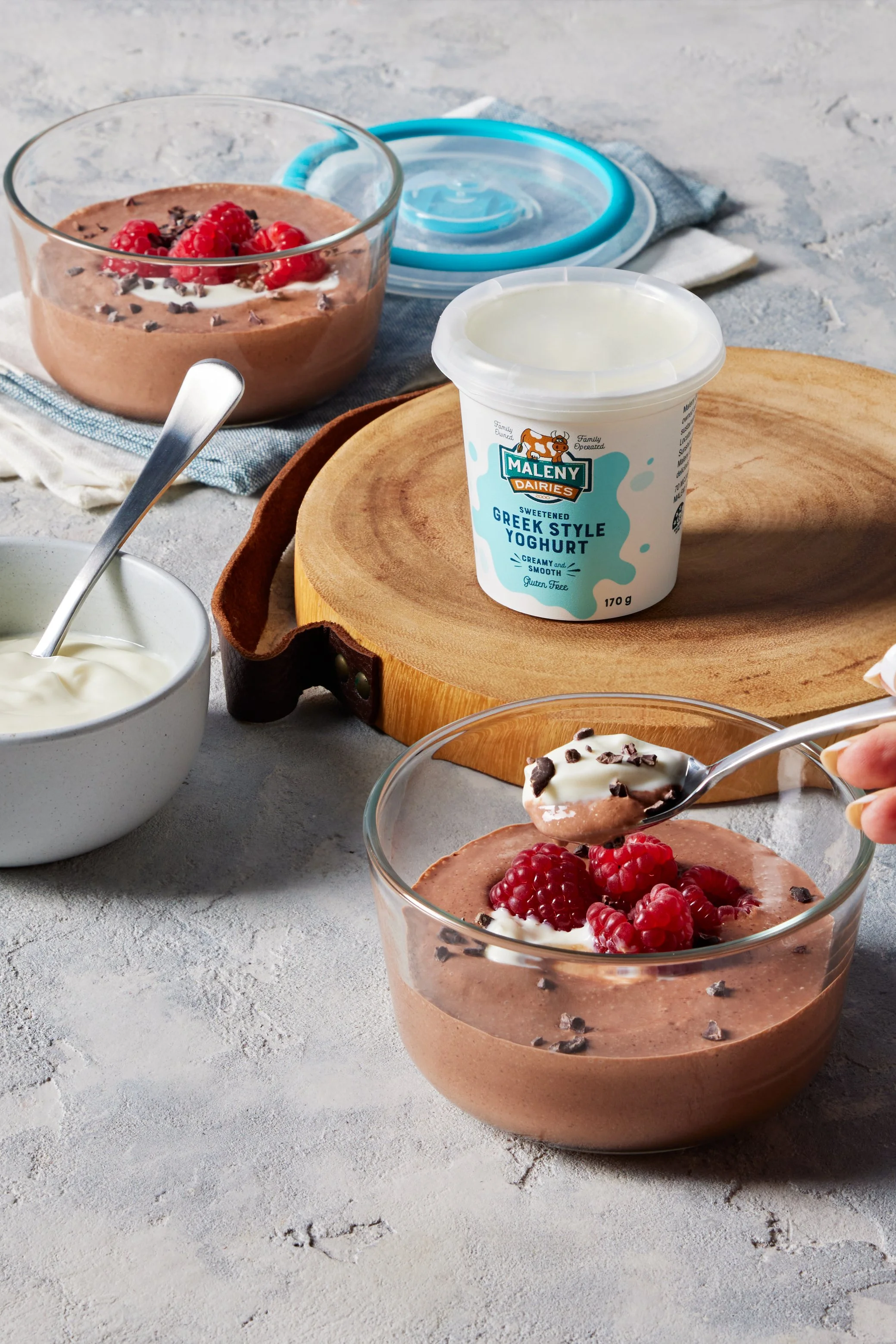 Styled Product Food Photography for Maleny Dairies by April Gillies Photography Studio