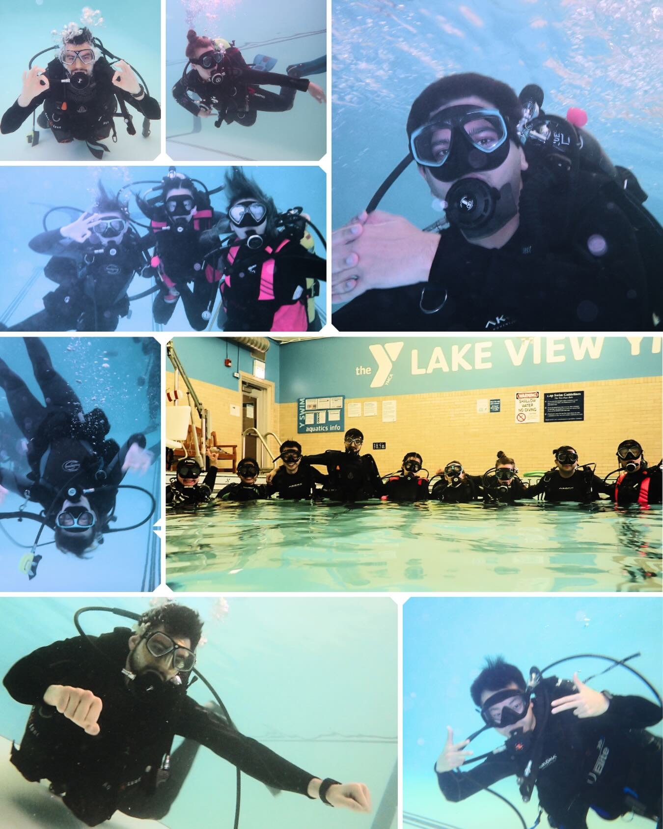 We LOVED getting in the water with Northwestern University students for a Discover Dive! What a great group of folks to get your fins wet with. Thanks so much for coming out!
It&rsquo;s never too late to give scuba a try - if you want to dip your toe
