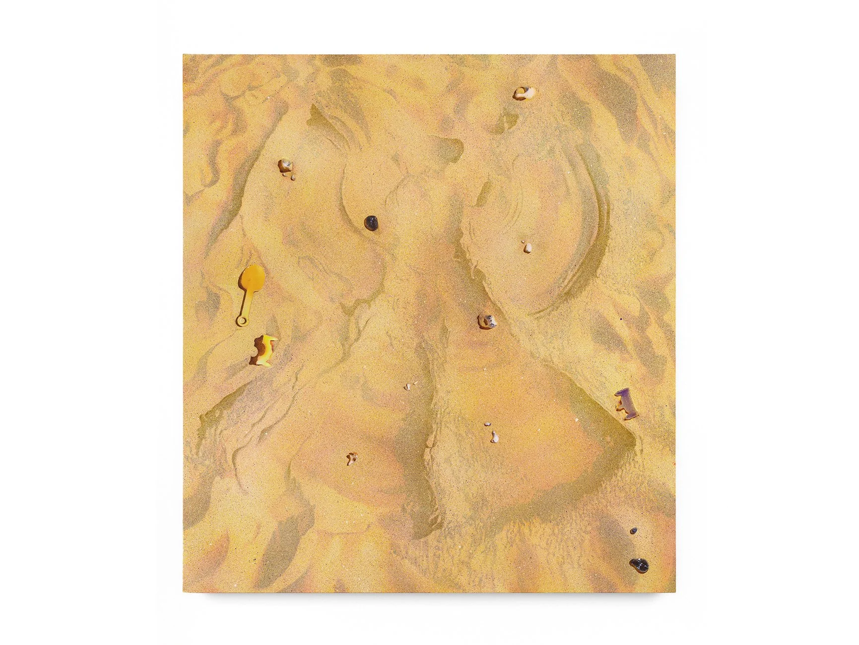 Angel, Oil and acrylic on canvas, 72 x 66 in