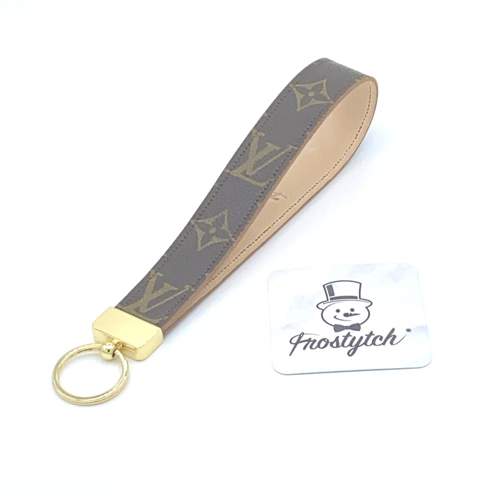 LV Monogram Wristlet Keychain — Frostytch