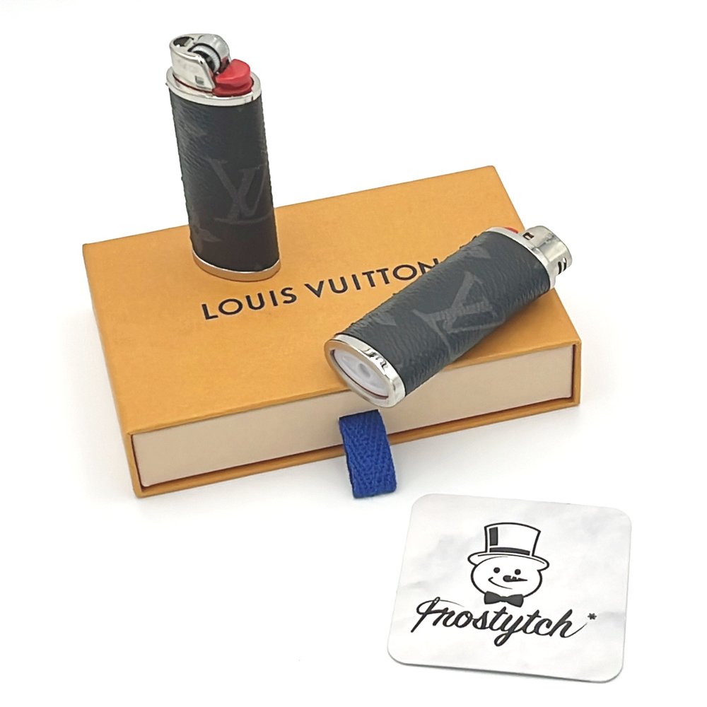 LV Damier Graphite Lighter Sleeve — Frostytch
