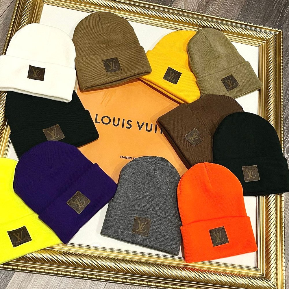 LV Brown Corduroy Hat — Frostytch
