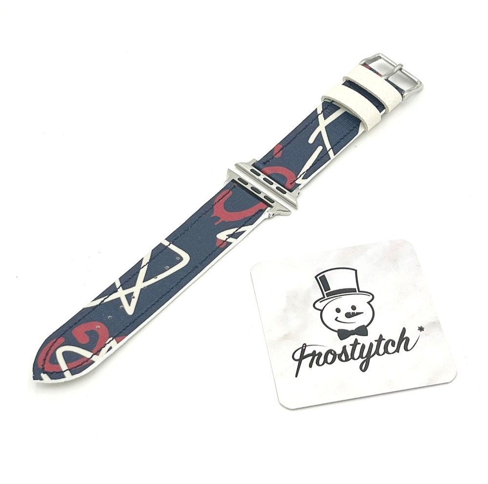 Gucci Navy Apple Watch Band — Frostytch