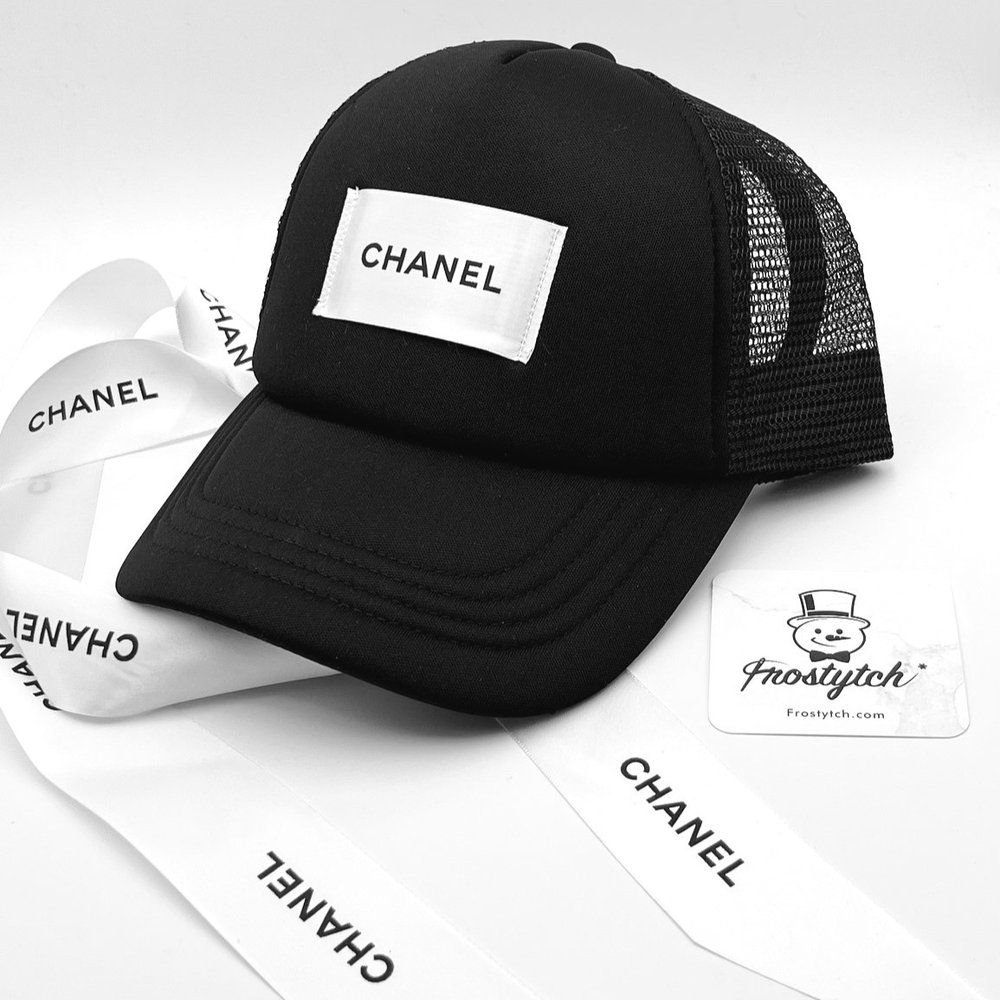 Chanel Black Trucker Hat — Frostytch