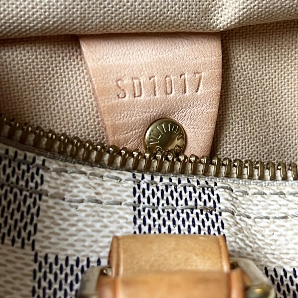 Speedy 30 Damier Real Vs Fake Louis Vuitton Speedy Damier Date