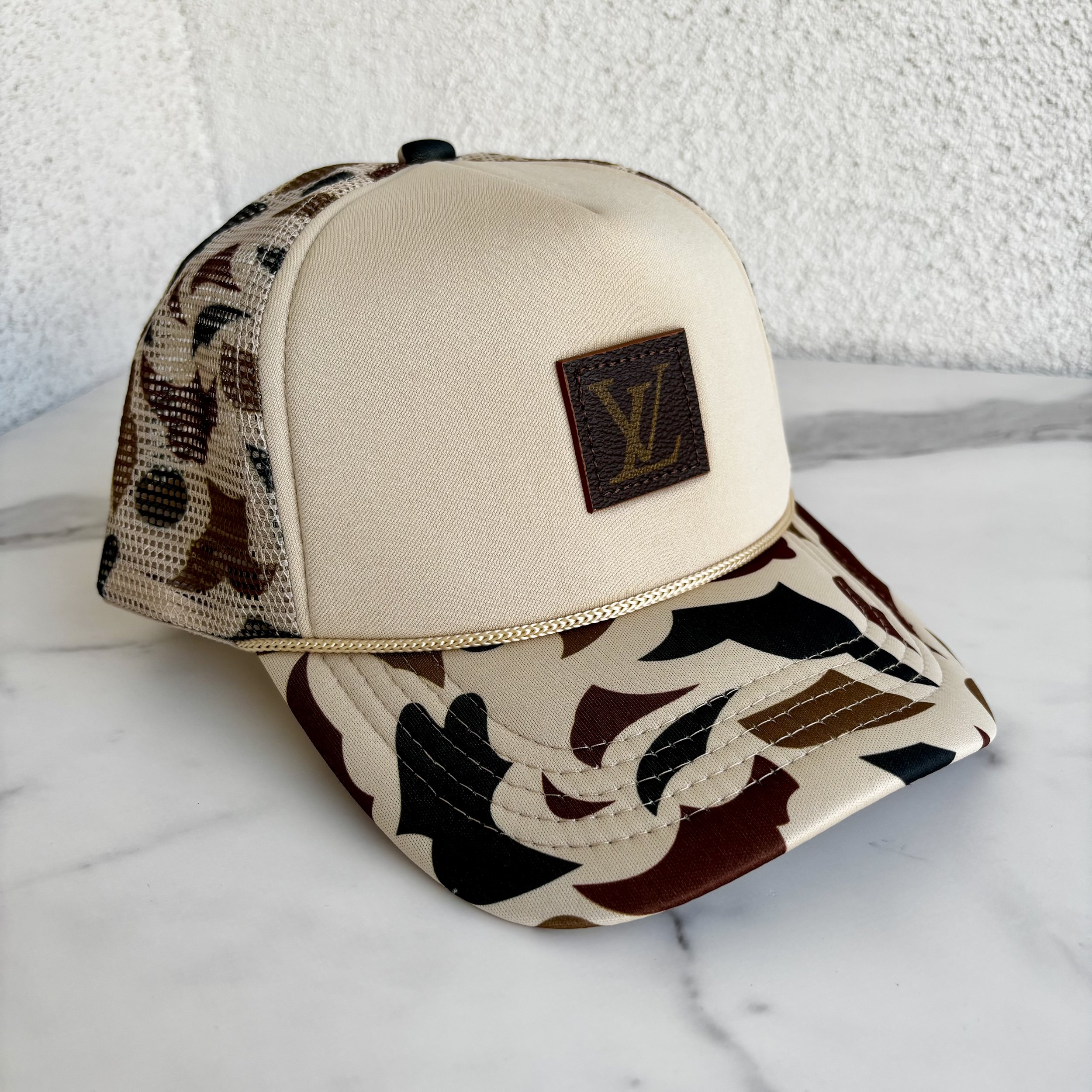 LV Mono Camo Trucker Hat
