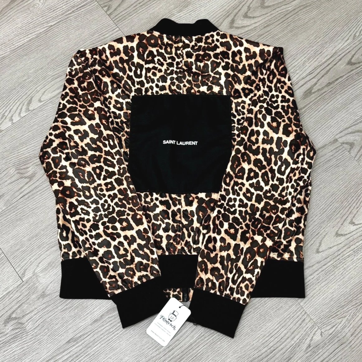 Custom Saint Laurent Leopard Jacket