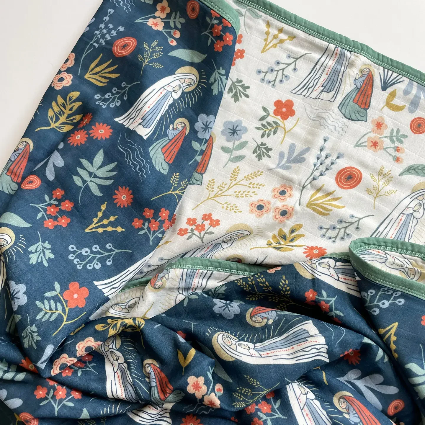 Our Lady Of Lourdes Blanket