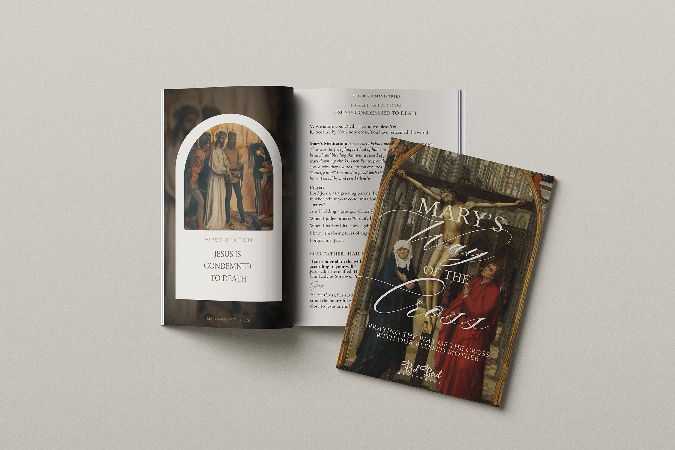 Mary's Way of the Cross Prayer Guide
