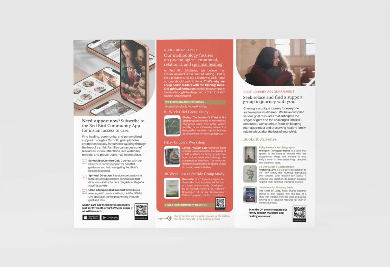 Trifold Brochure | Printed — Red Bird Ministries