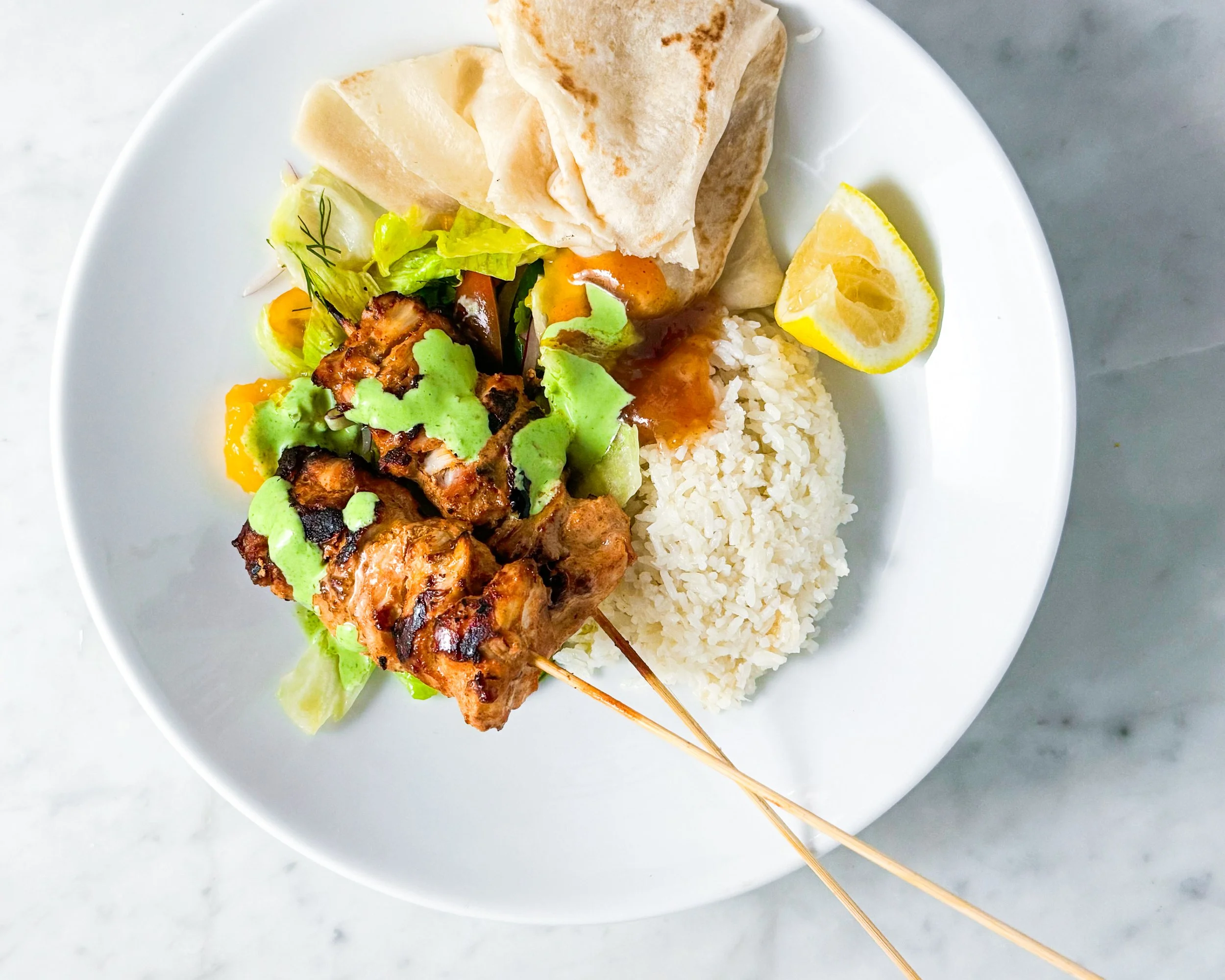 Tandoori Chicken Sticks