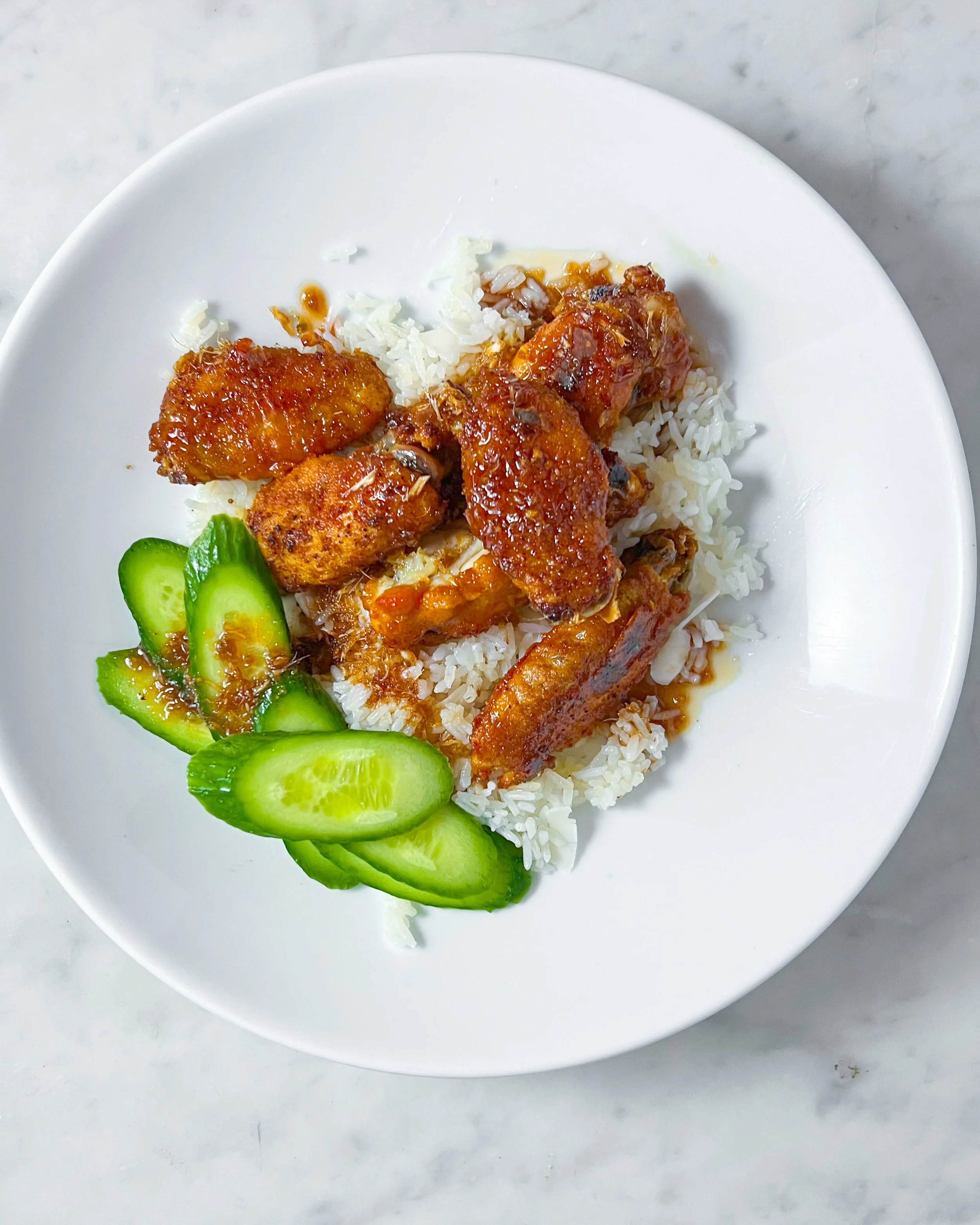 Tamarind Caramel Wings