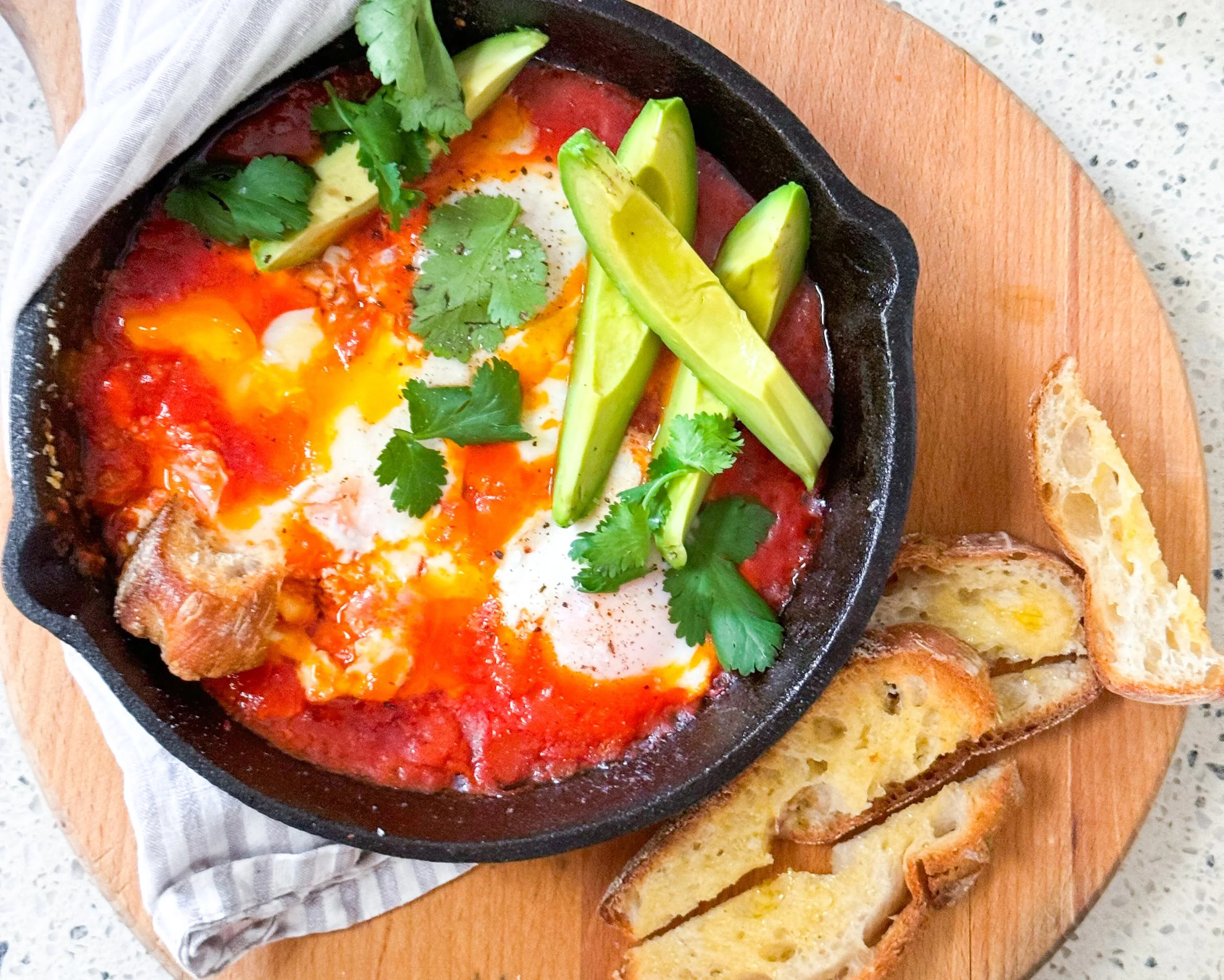 'Nduja &amp; Halloumi Eggs