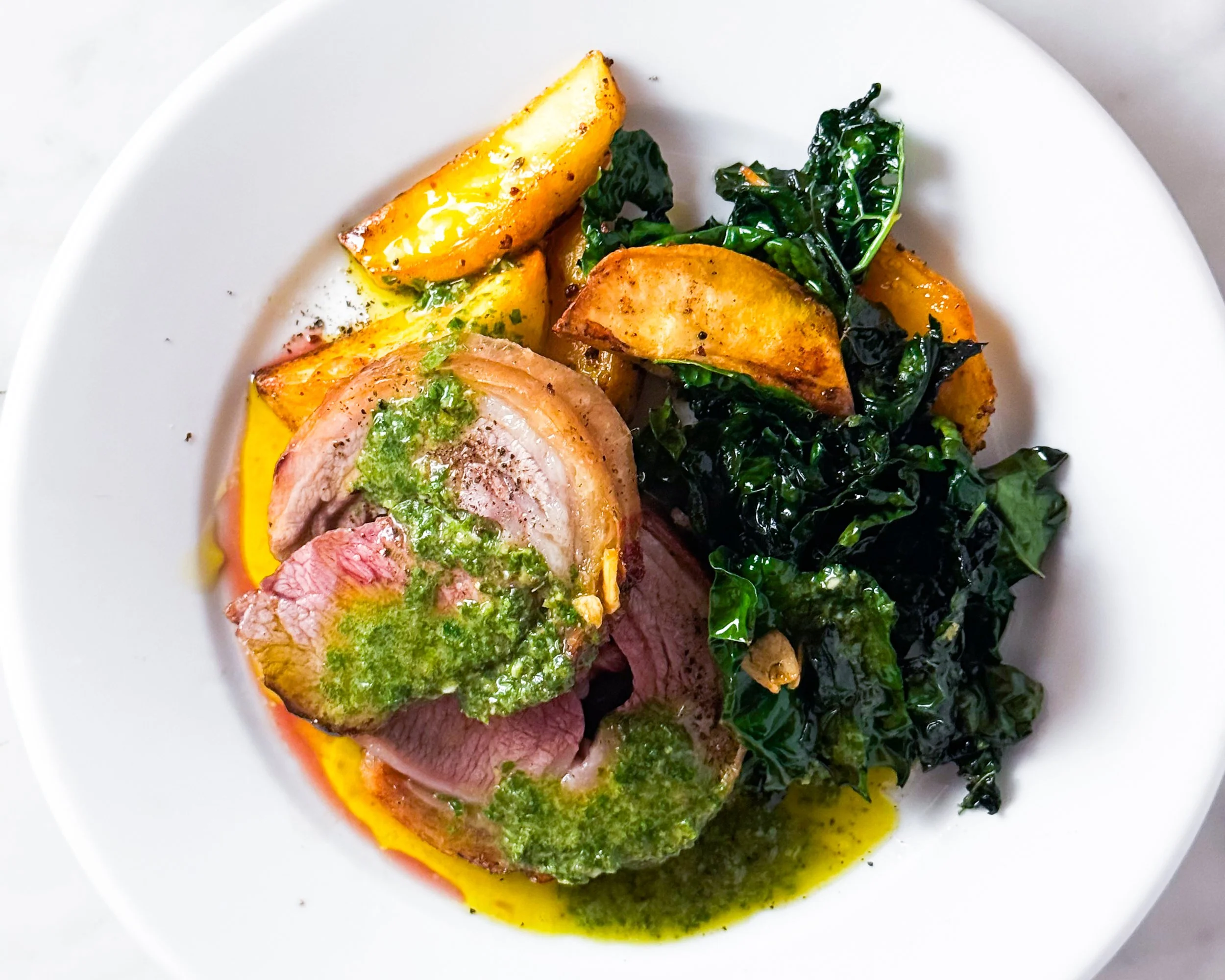 Air Fryer Lamb Loin