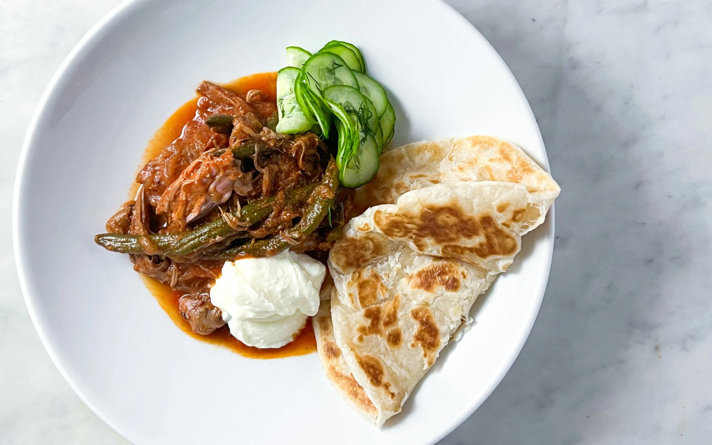 Slow Cooked Curry Shoulder