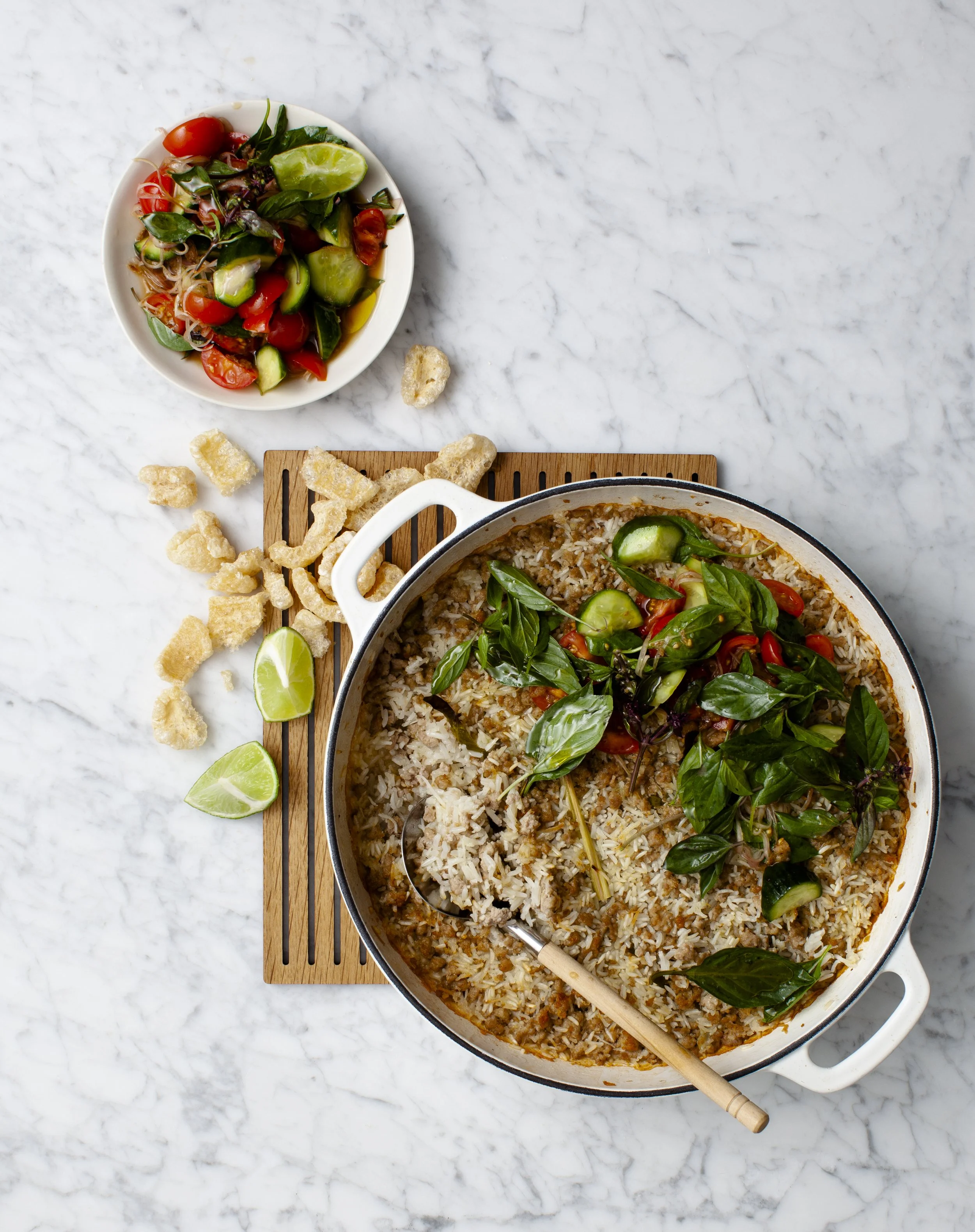 Coconut Larb Rice