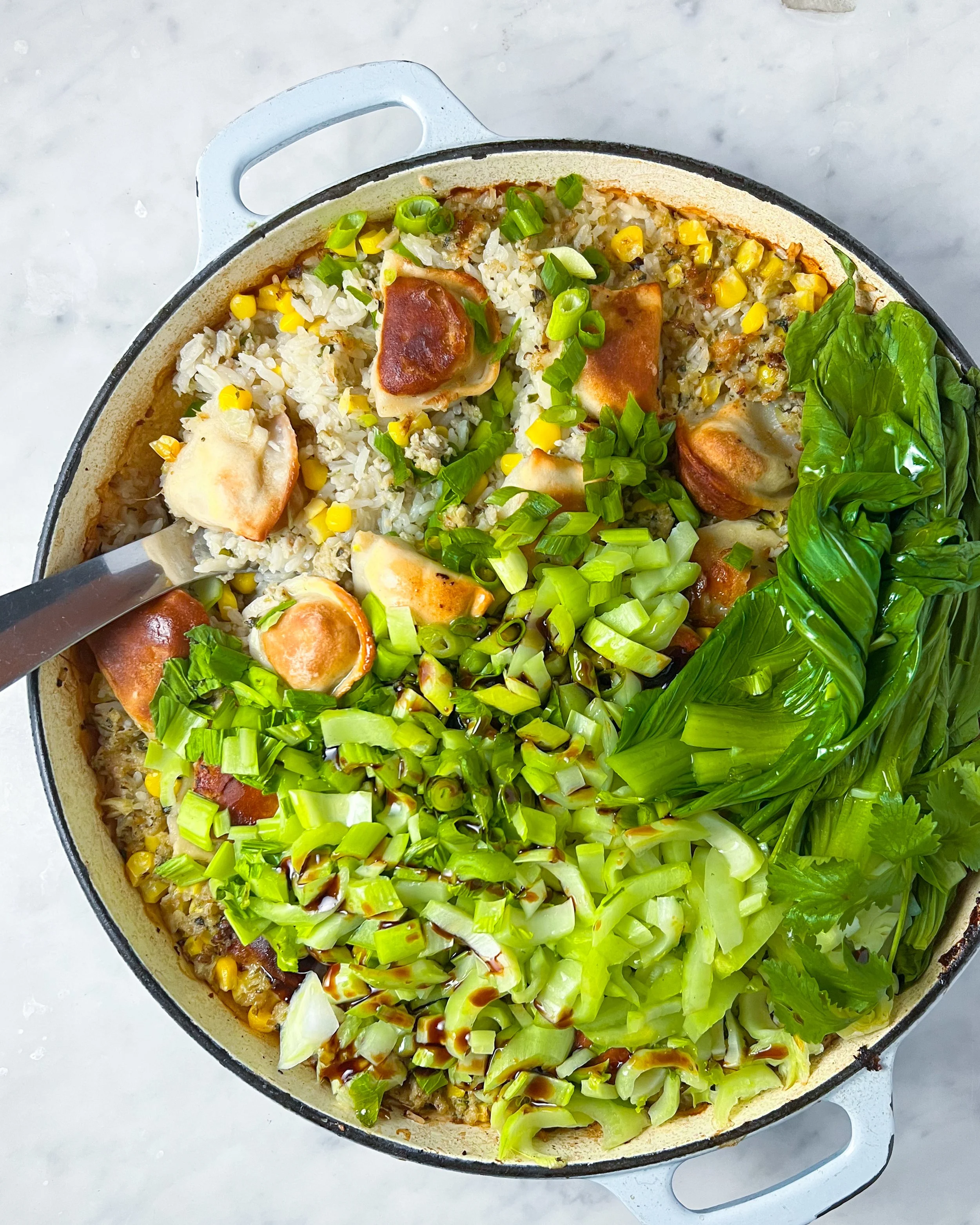 Dumpling Rice